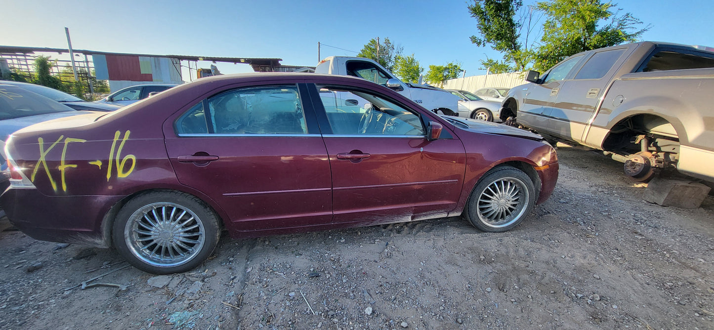 2/2 2006 - 2009 Ford Fusion SEL V6 | All Parts G -ZF | SKU #: M17386 - XF-16