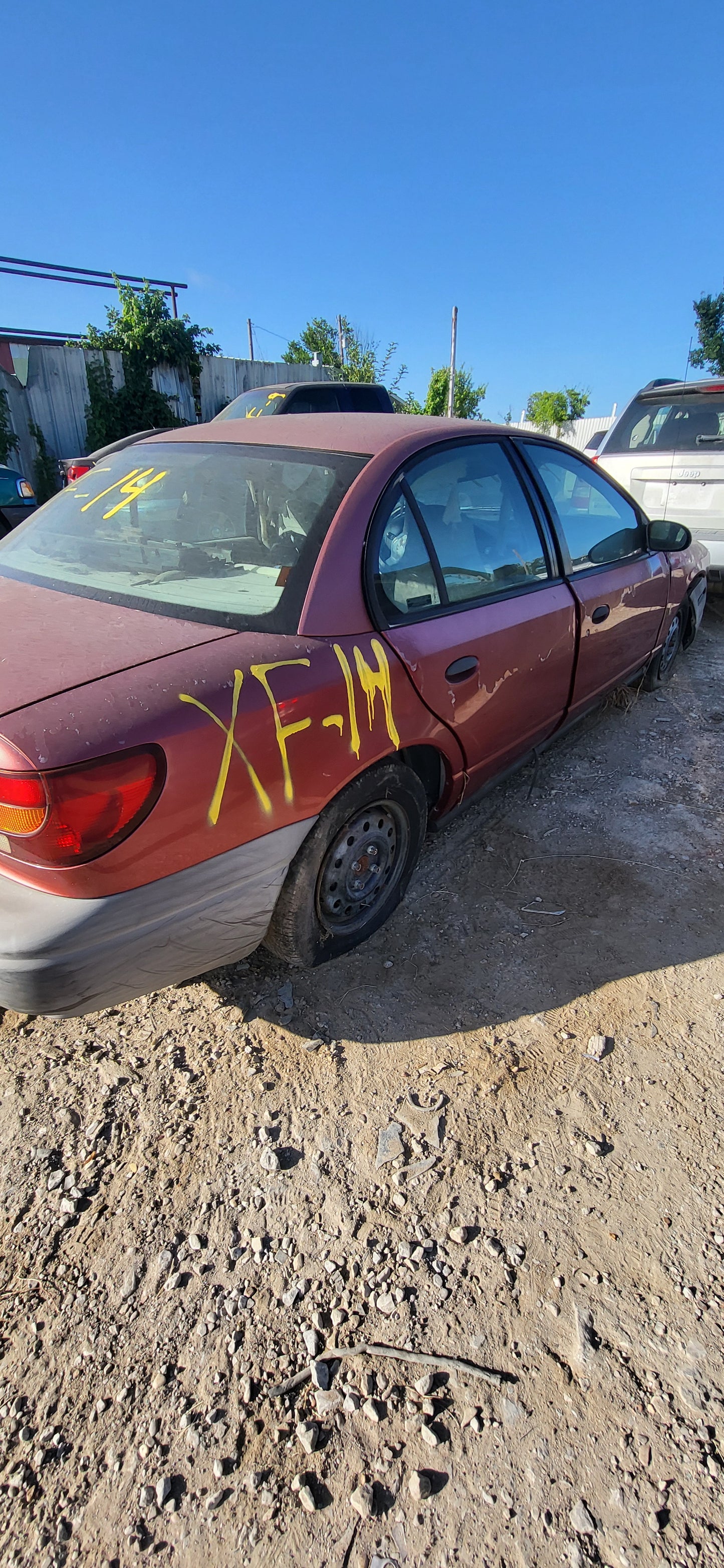 1/2 1996 - 2002 Saturn S | All Parts A - F | SKU #: M17384 XF-14