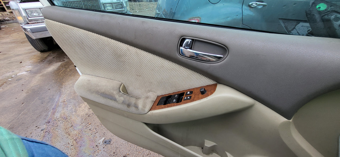 1/2 2007-2012 Nissan Altima | All Parts A - F | SKU #: M17415 XH-5