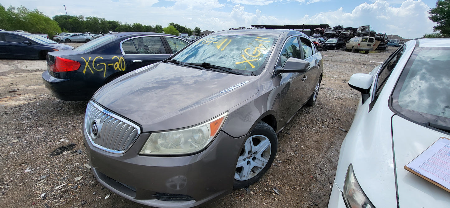 1/2 2010-2013 Buick Lacrosse | All Parts A - F | SKU #:17401 XG-11