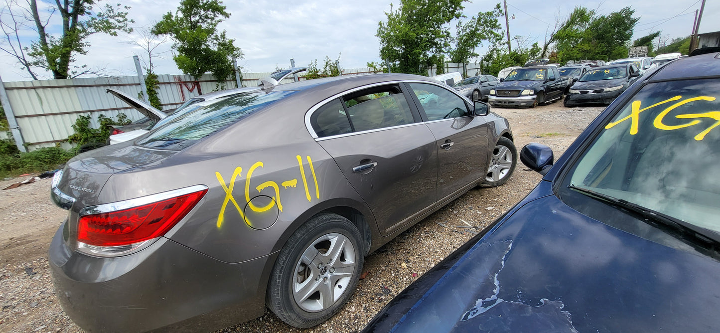 1/2 2010-2013 Buick Lacrosse | All Parts A - F | SKU #:17401 XG-11