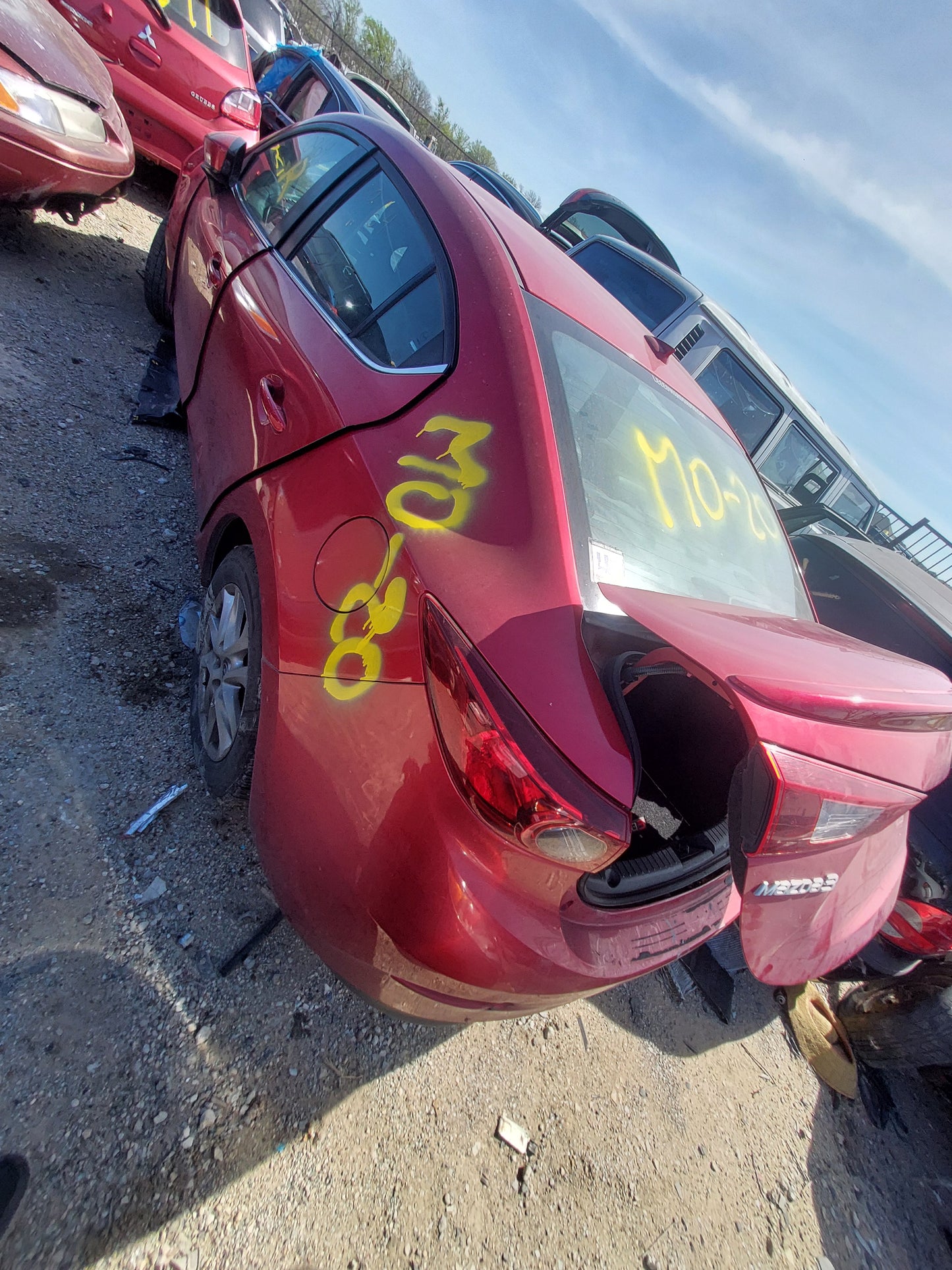 2014-2016 MAZDA 3 - Stock #: M18690