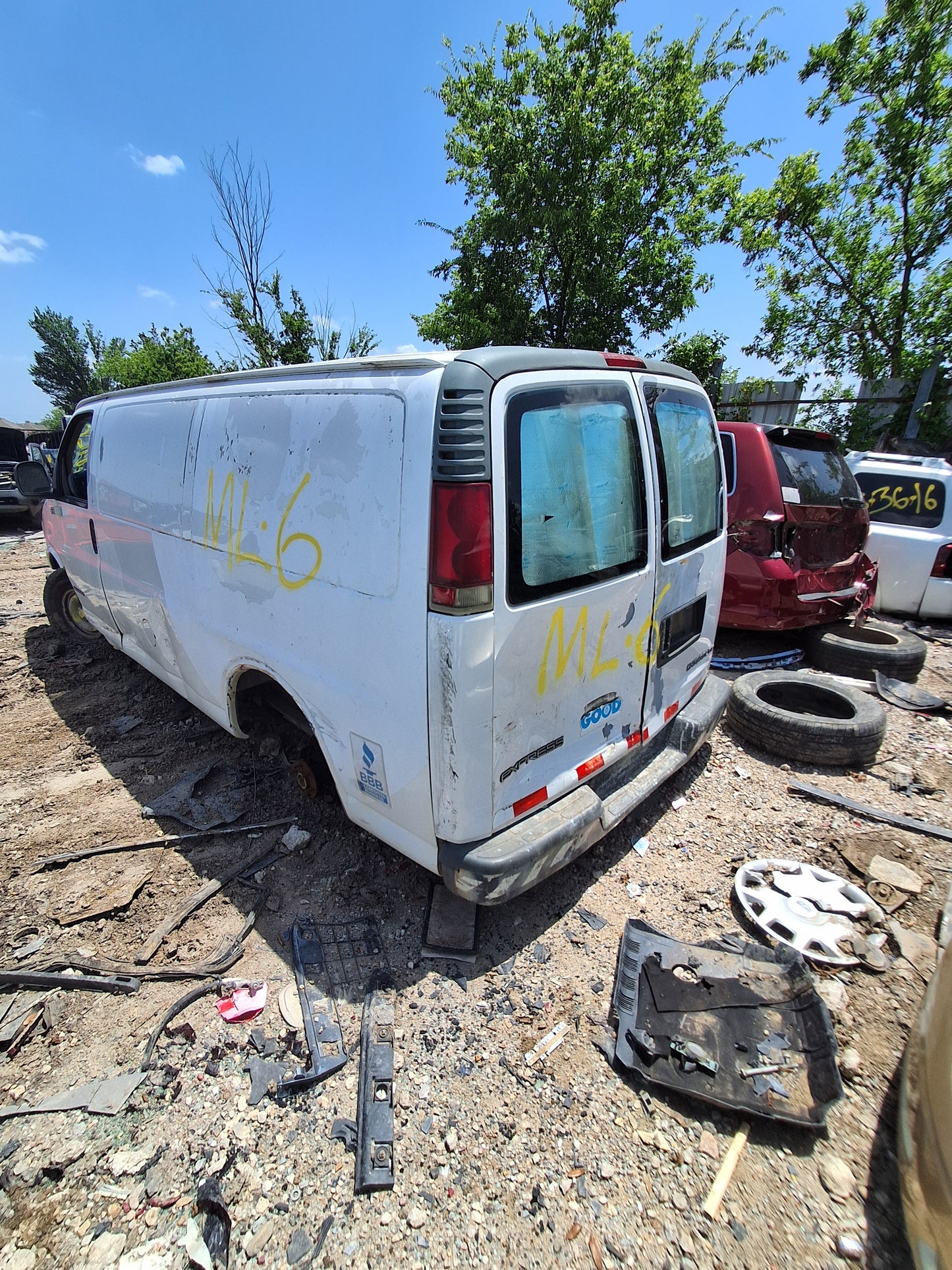 1996-2002 Chevrolet Express 2500 - Stock #: M19416