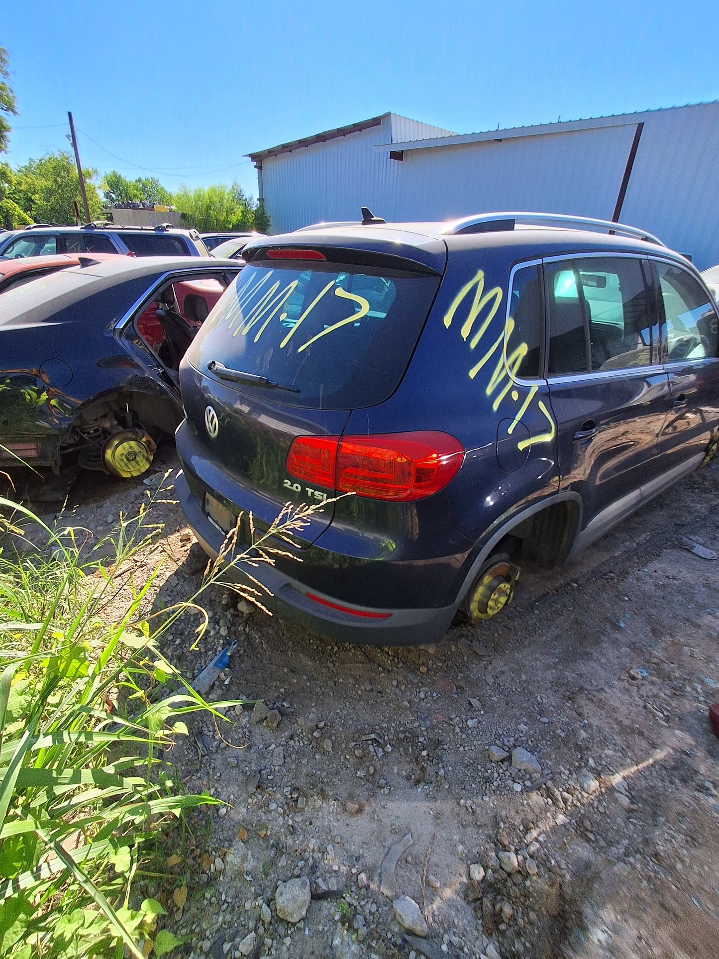 2007-2018 VOLKSWAGEN TIGUAN  - PARTING OUT-MM-17 - Stock #:M19447