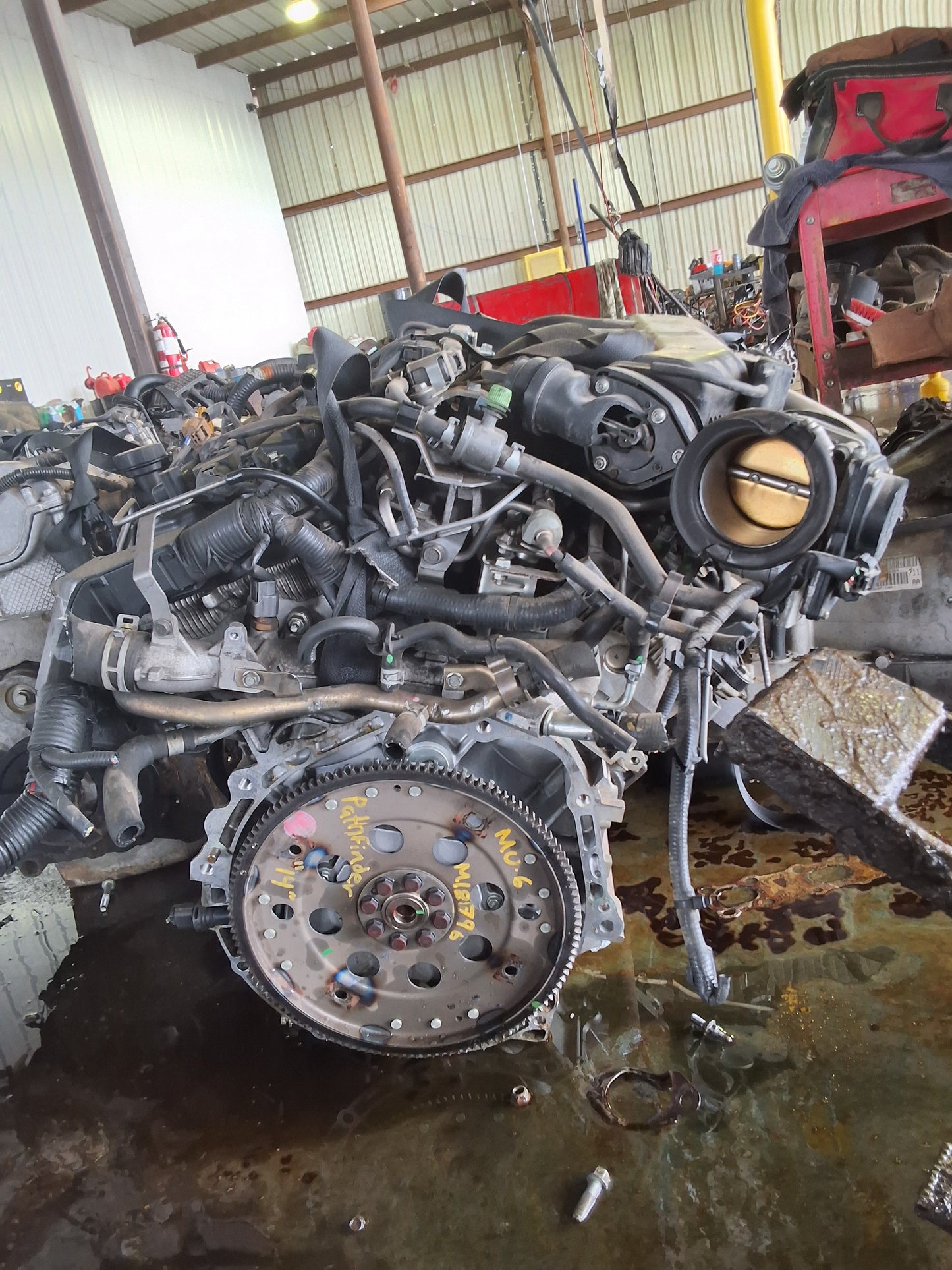 2014 NISSAN PATHFINDER 3.5L Engine -#M18796
