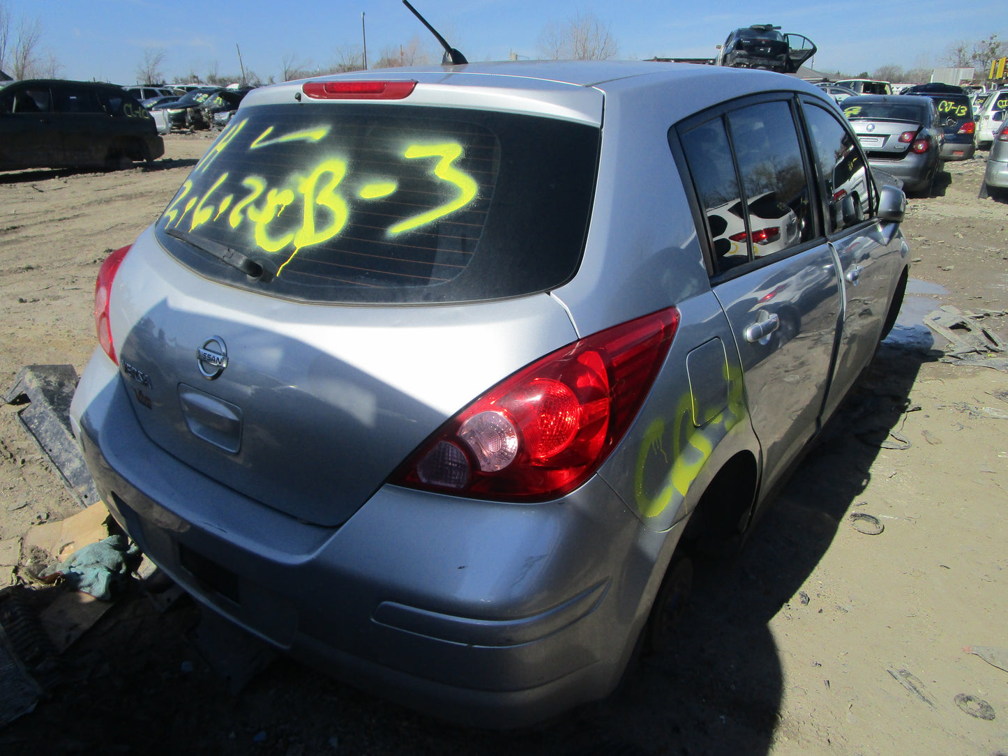 1/2 2007 - 2011 Nissan Versa | All Parts A - F | SKU #: 16893 CB-3