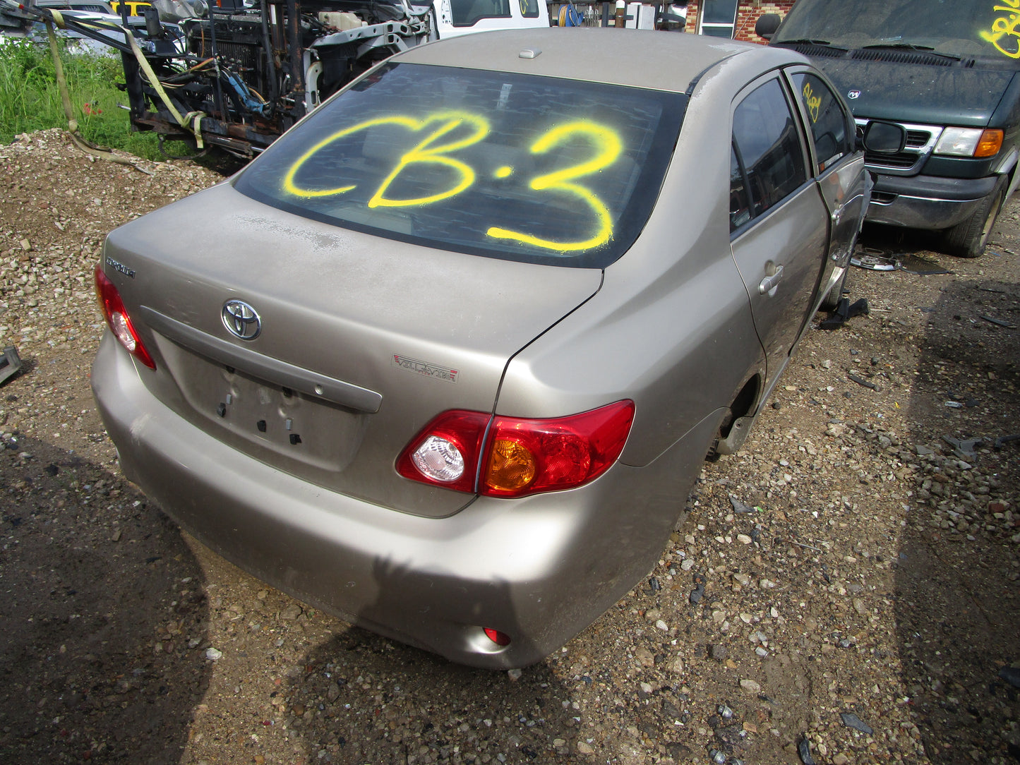 2009 TOYOTA COROLLA - PARTING OUT - CB-3 - STK# 16093