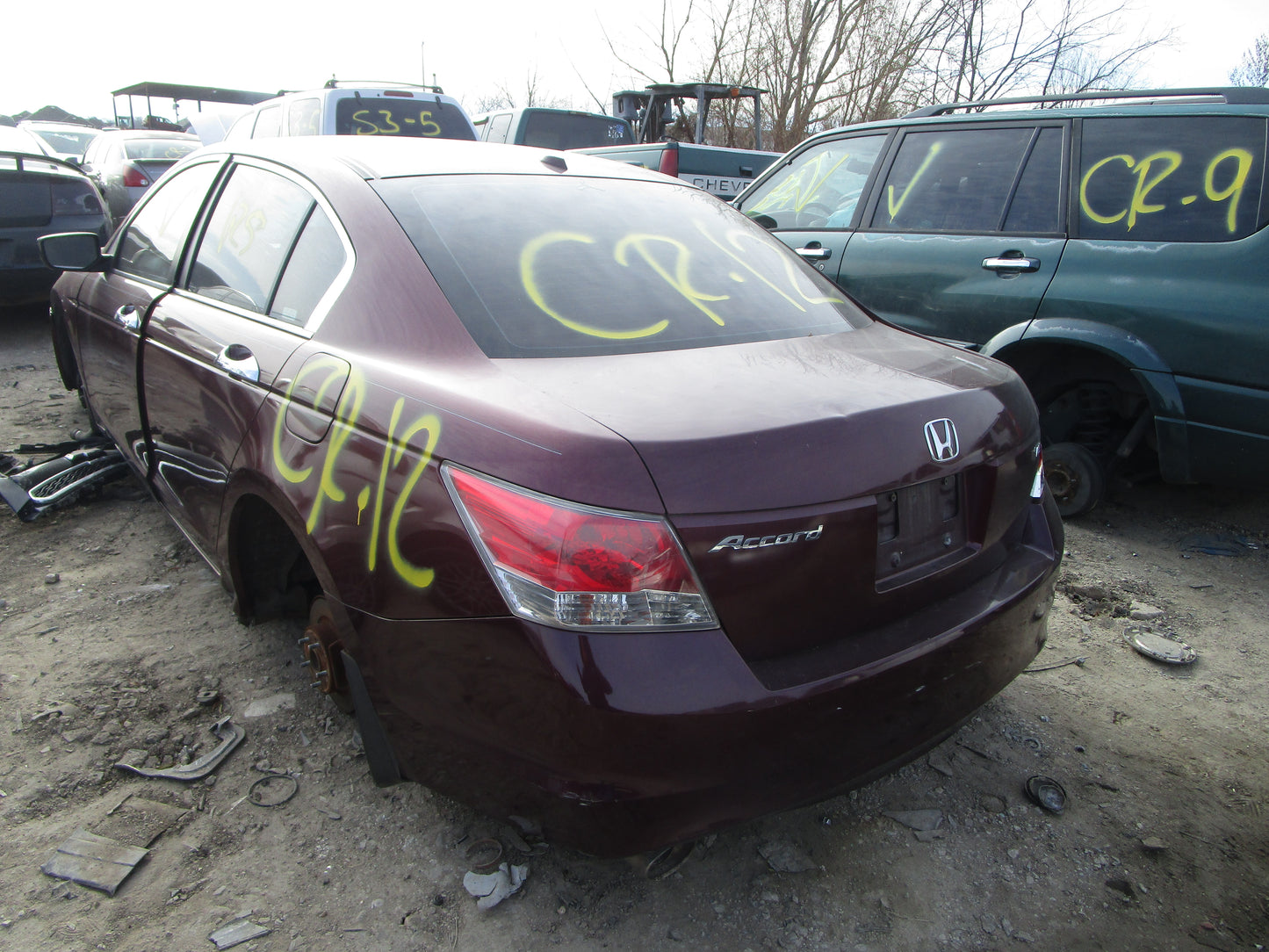 1/2 2008 - 2012 Honda Accord | All Parts A - F | SKU #:16822 CR-12