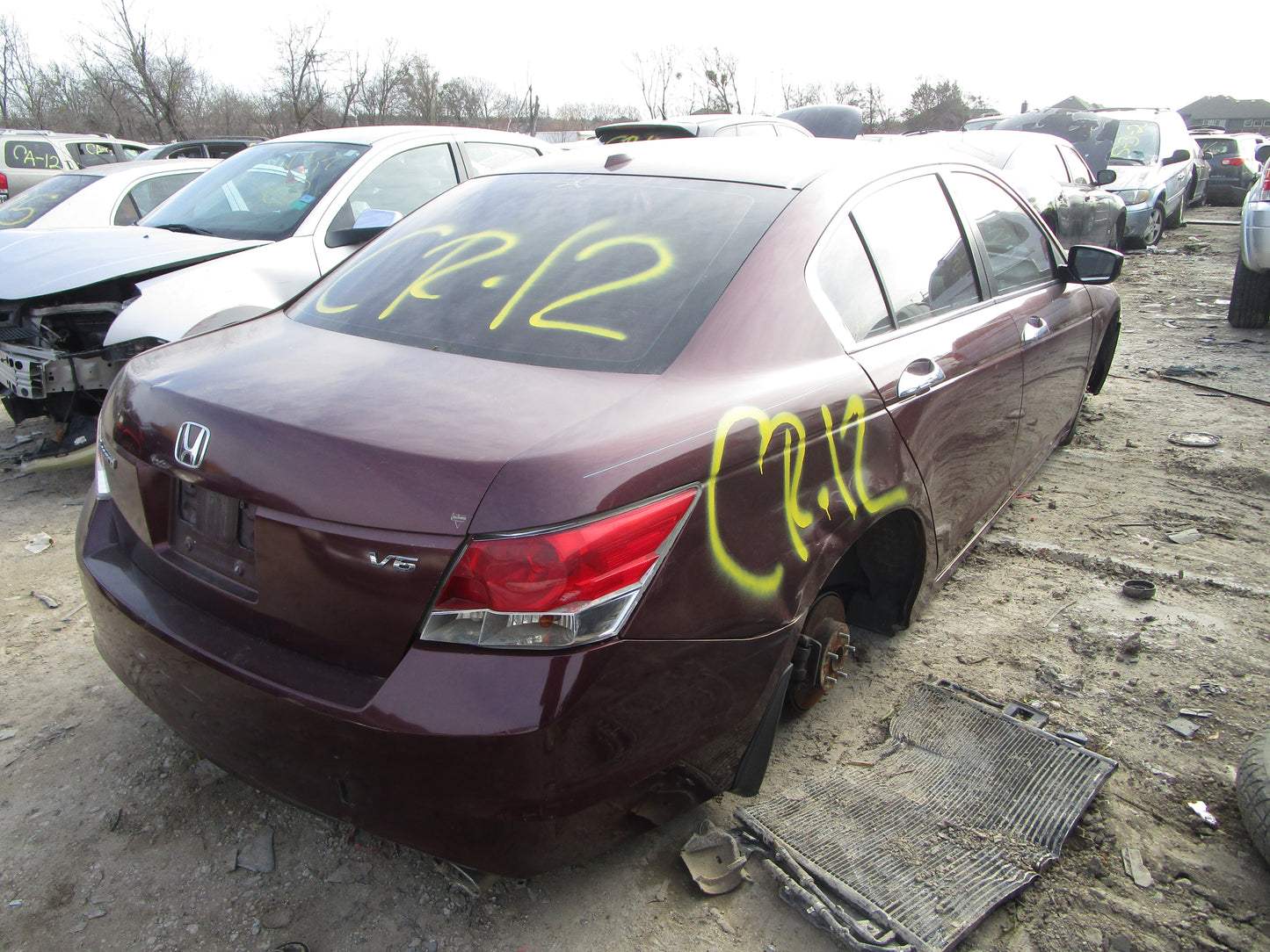 1/2 2008 - 2012 Honda Accord | All Parts A - F | SKU #:16822 CR-12