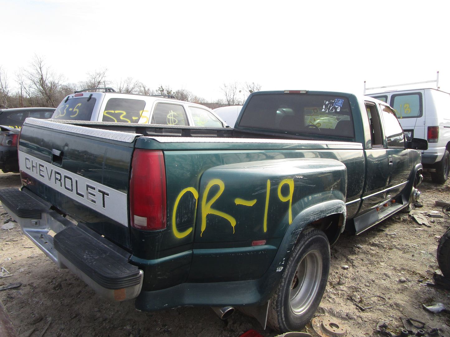 1/2 1995 - 2000 Chevrolet Silverado 3500 | All Parts A - F | SKU #: 16829 CR-19