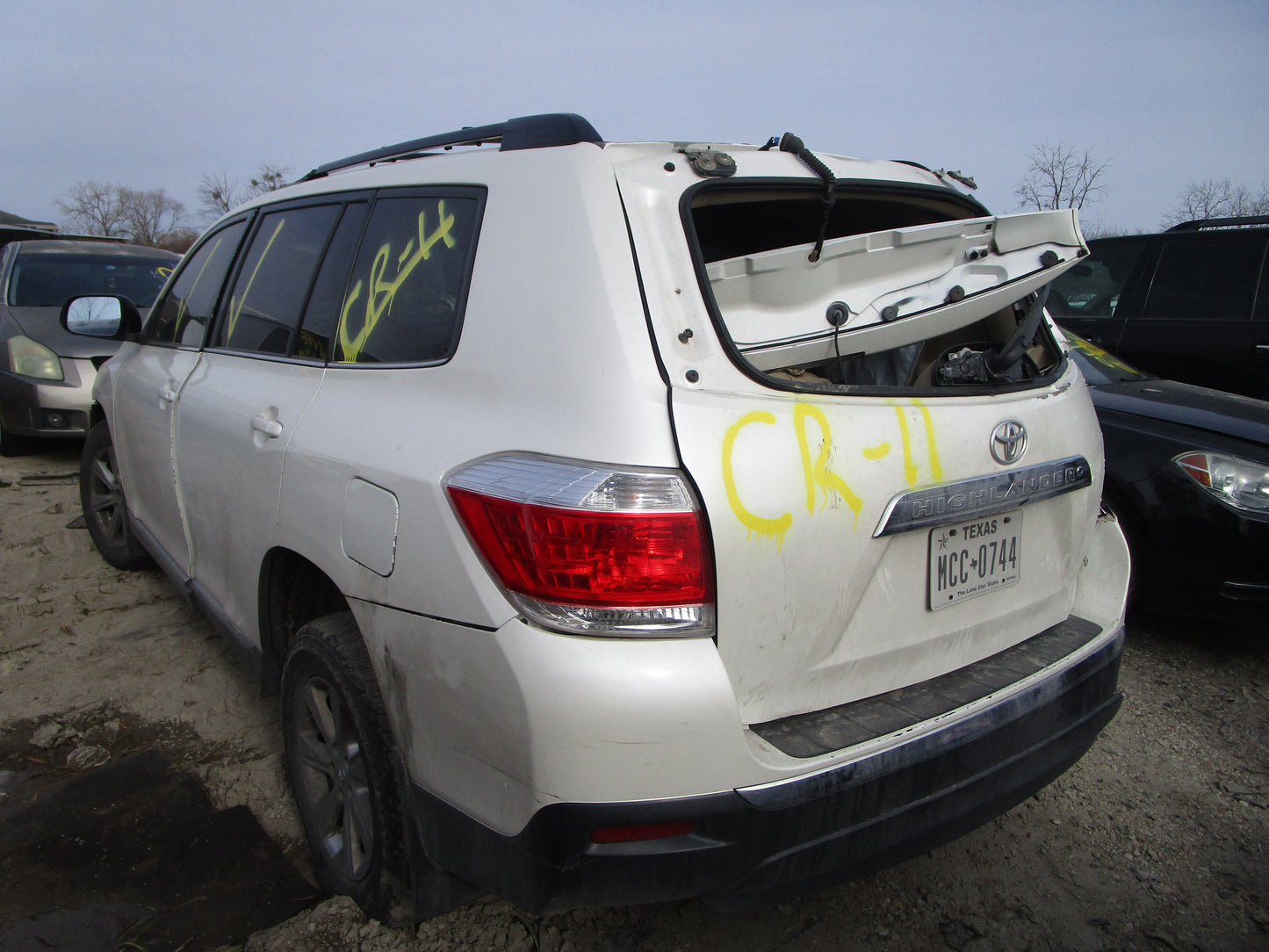 2/2 2011 - 2013 Toyota Highlander | All Parts G - Z | SKU #: 16821 CR-11