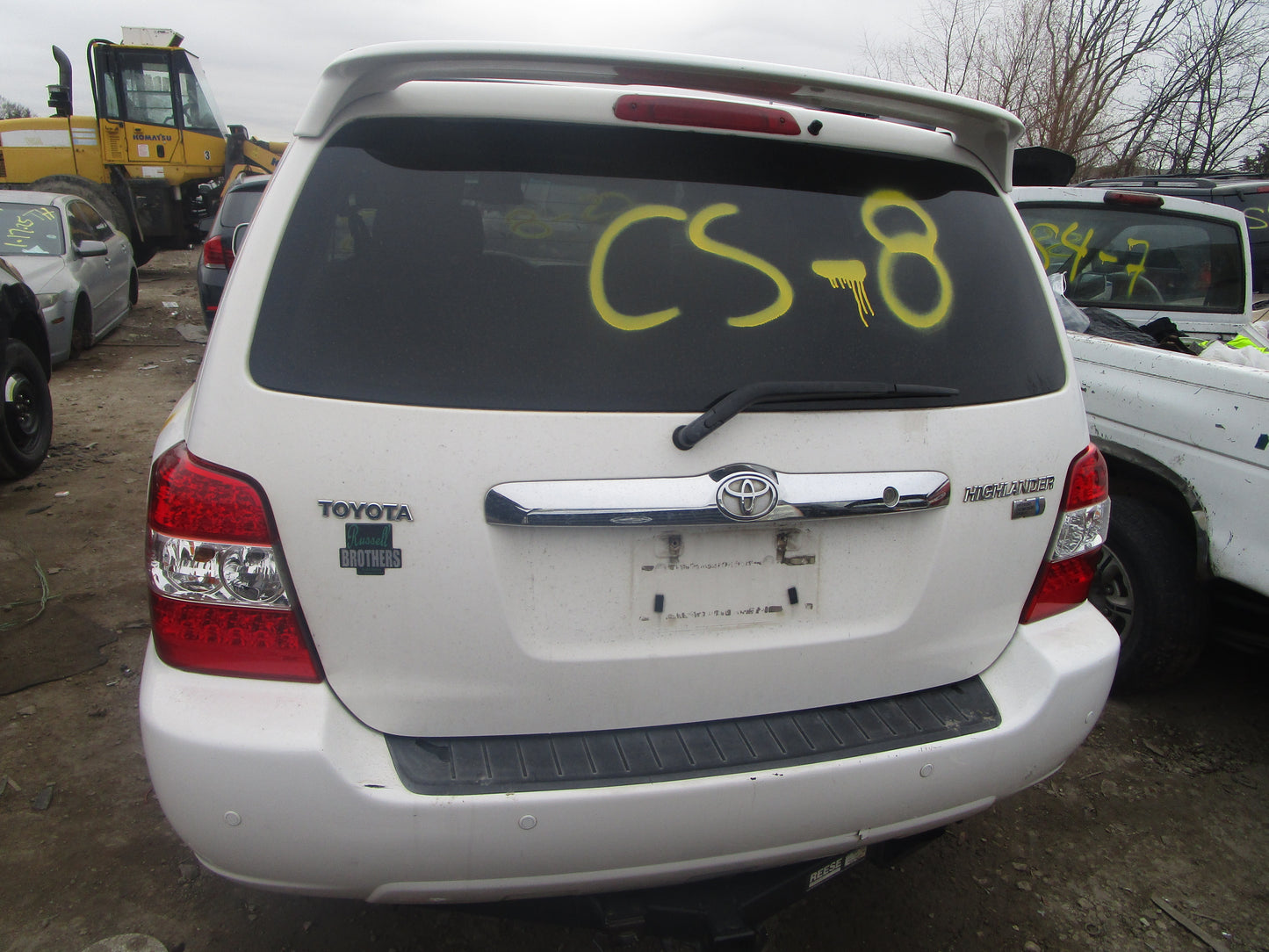 1/2 2004 - 2007 Toyota Highlander Hybrid | All Parts A - F | SKU #:16838 CS-8