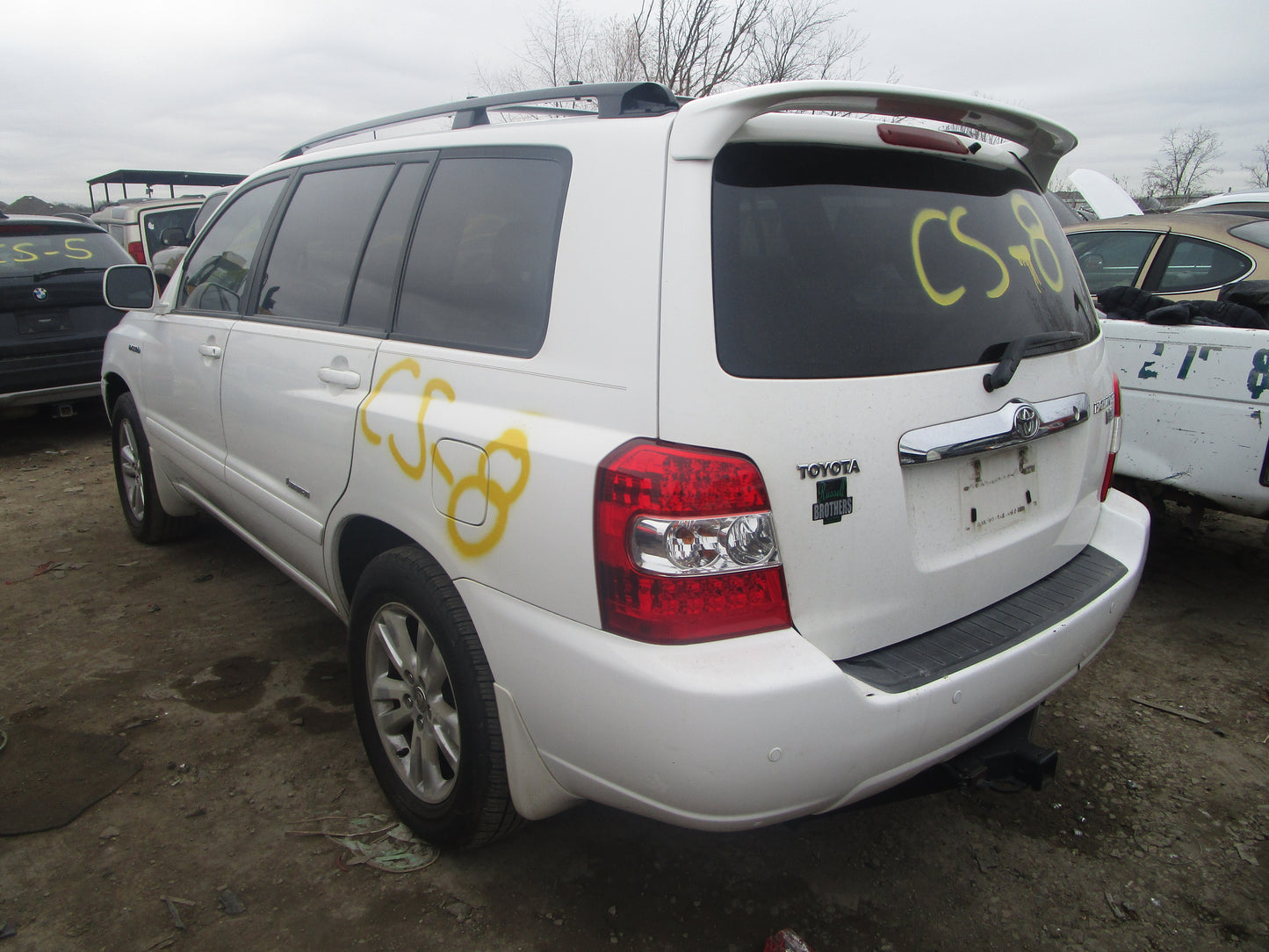 1/2 2004 - 2007 Toyota Highlander Hybrid | All Parts A - F | SKU #:16838 CS-8