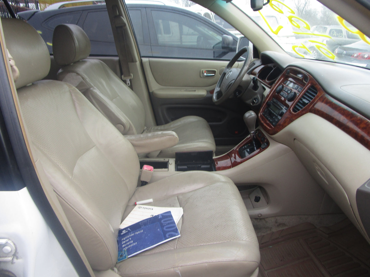 1/2 2004 - 2007 Toyota Highlander Hybrid | All Parts A - F | SKU #:16838 CS-8
