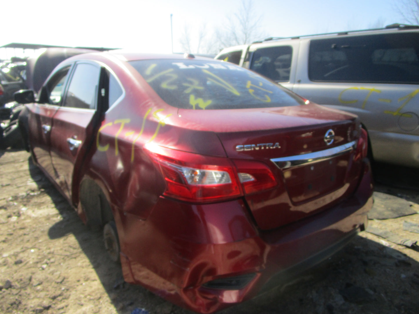 2/2 2016 - 2019 Nissan Sentra | All Parts G - Z | SKU #: 16864 CT-14