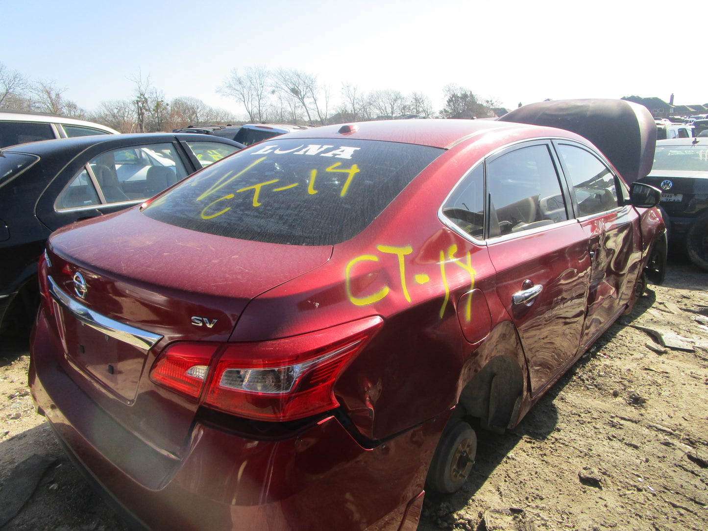 2/2 2016 - 2019 Nissan Sentra | All Parts G - Z | SKU #: 16864 CT-14
