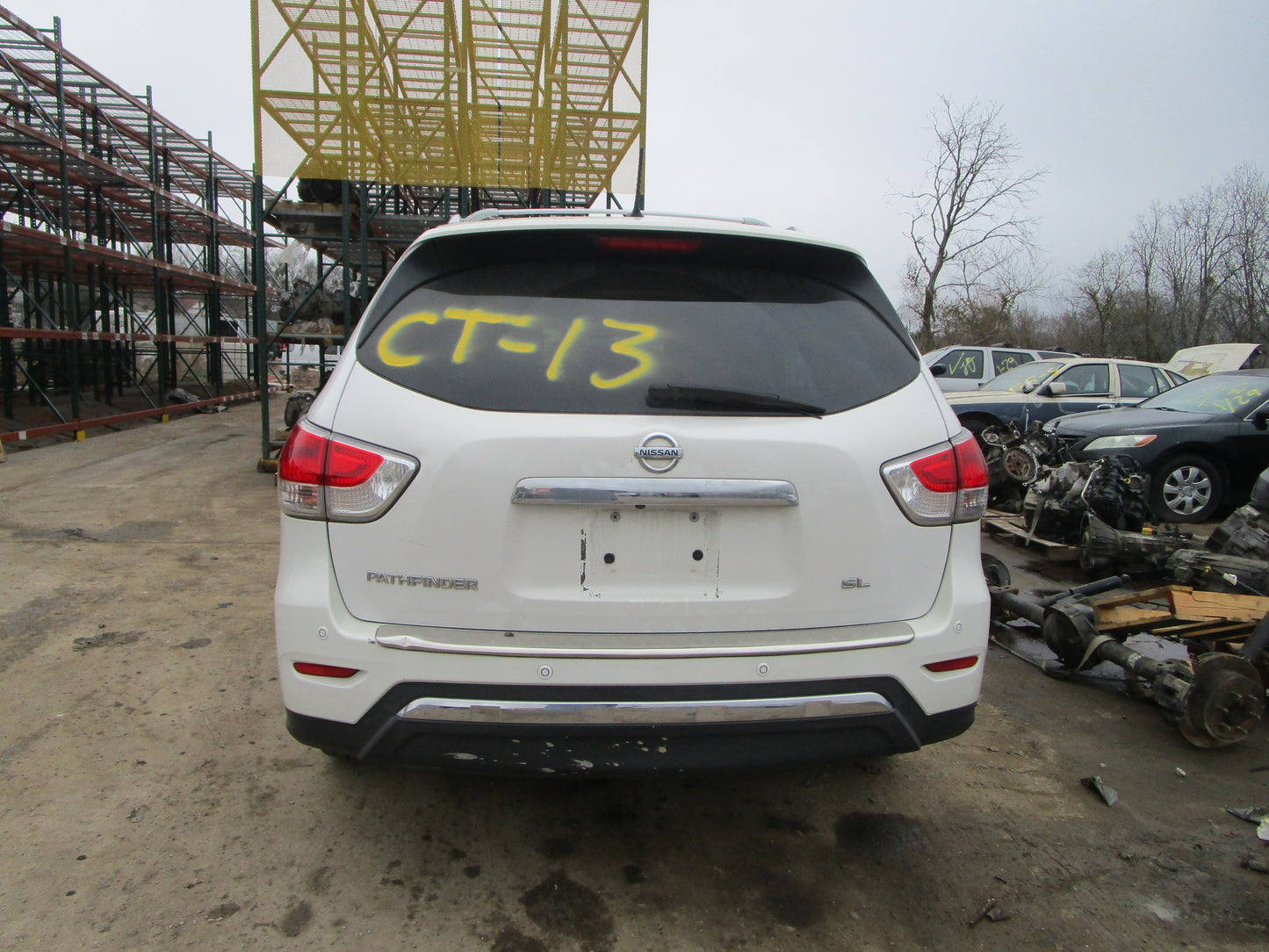 2/2 2013 - 2016 Nissan Pathfinder | All Parts G - Z | SKU #:16863 CT-13