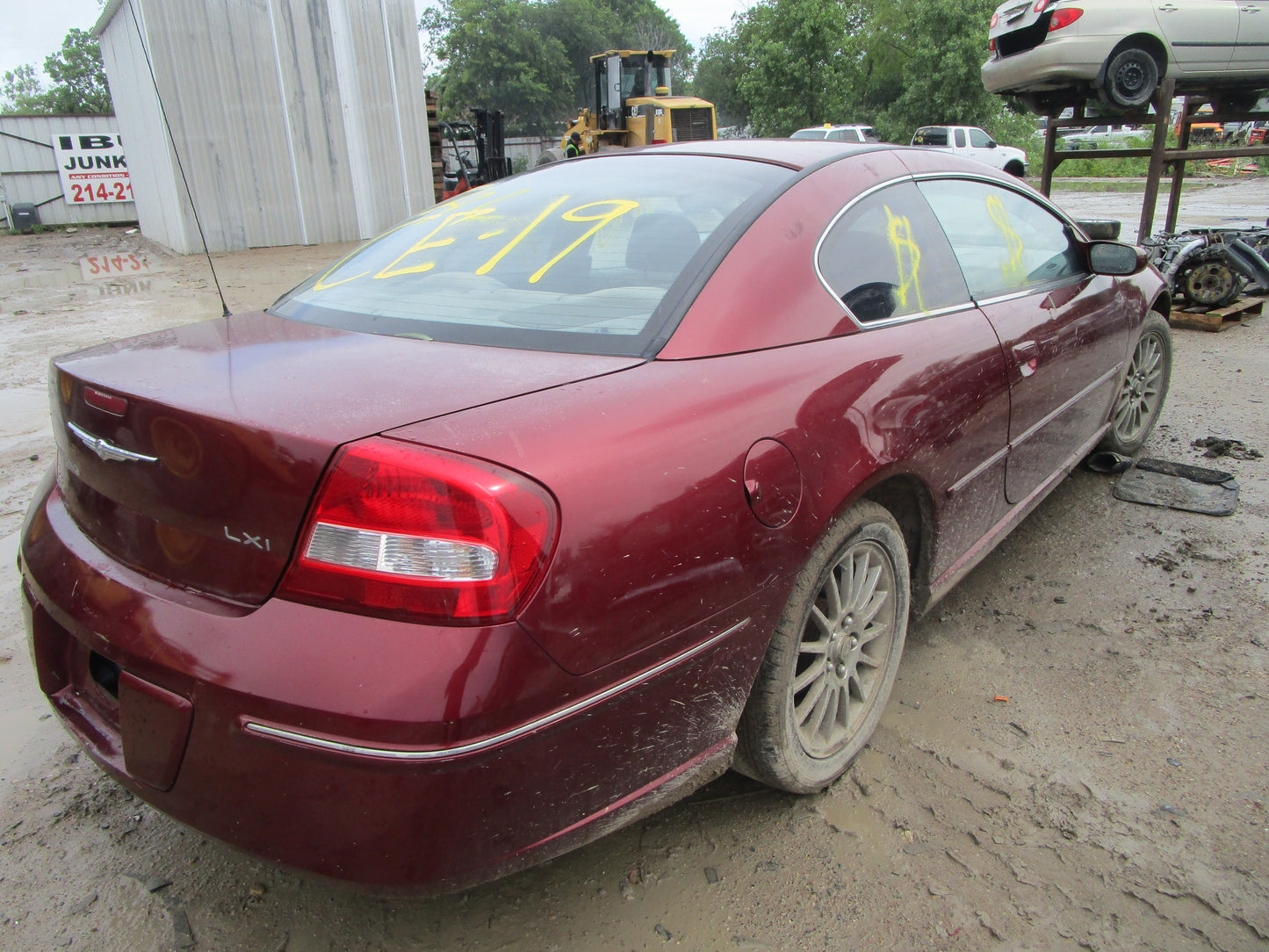 1/2 2003 - 2005 Chrysler Sebring  | All Parts A - F | SKU #: 16169 CE-19