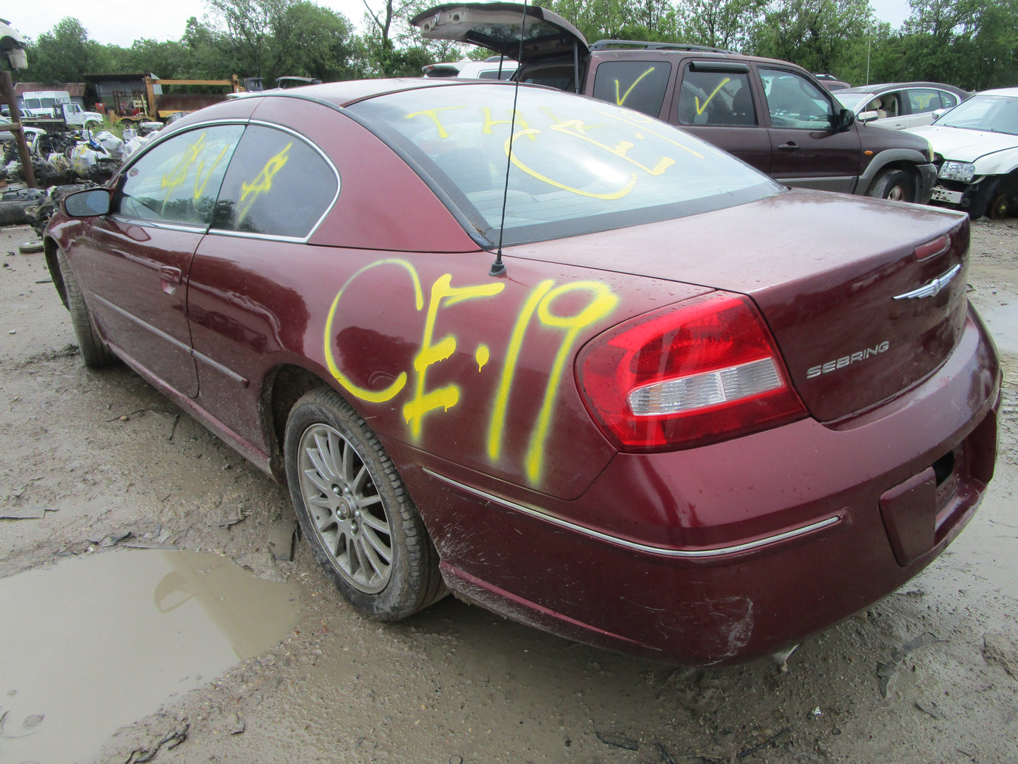 1/2 2003 - 2005 Chrysler Sebring  | All Parts A - F | SKU #: 16169 CE-19