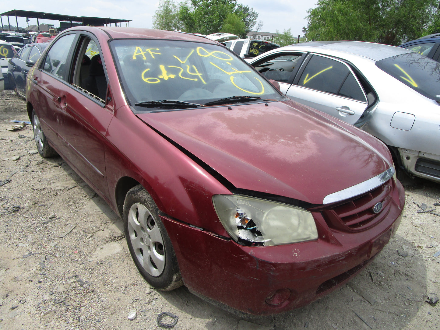 2/2 2000 - 2009 Kia Spectra  | All Parts G - Z | SKU #: 16178 CF-8