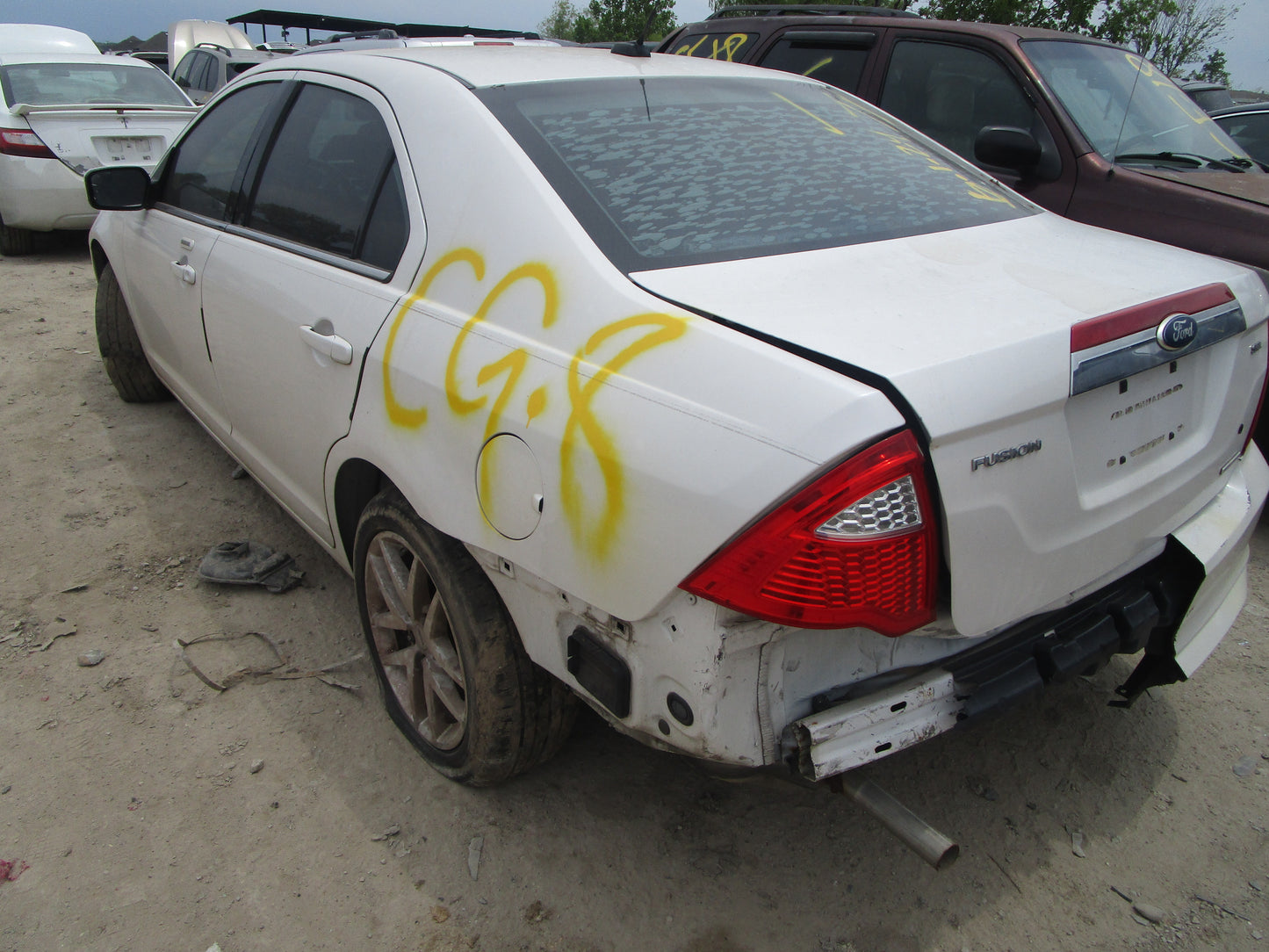 1/2 2010 - 2012 Ford Fusion | All Parts A - F | SKU #:16198 CG-8