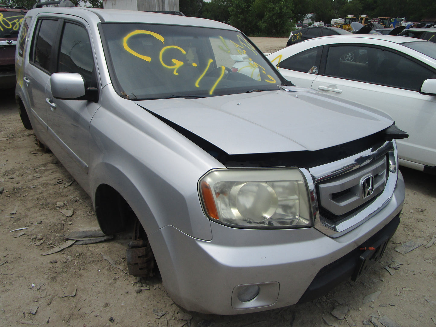 1/2 2009 - 2011 Honda Pilot | All Parts A - F | SKU #: 16201 CG-11