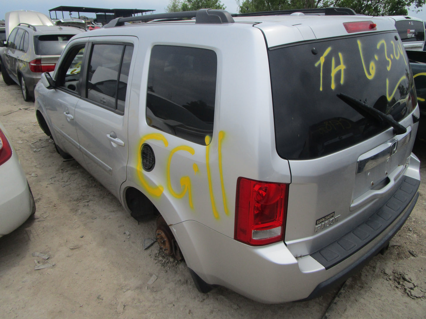 1/2 2009 - 2011 Honda Pilot | All Parts A - F | SKU #: 16201 CG-11