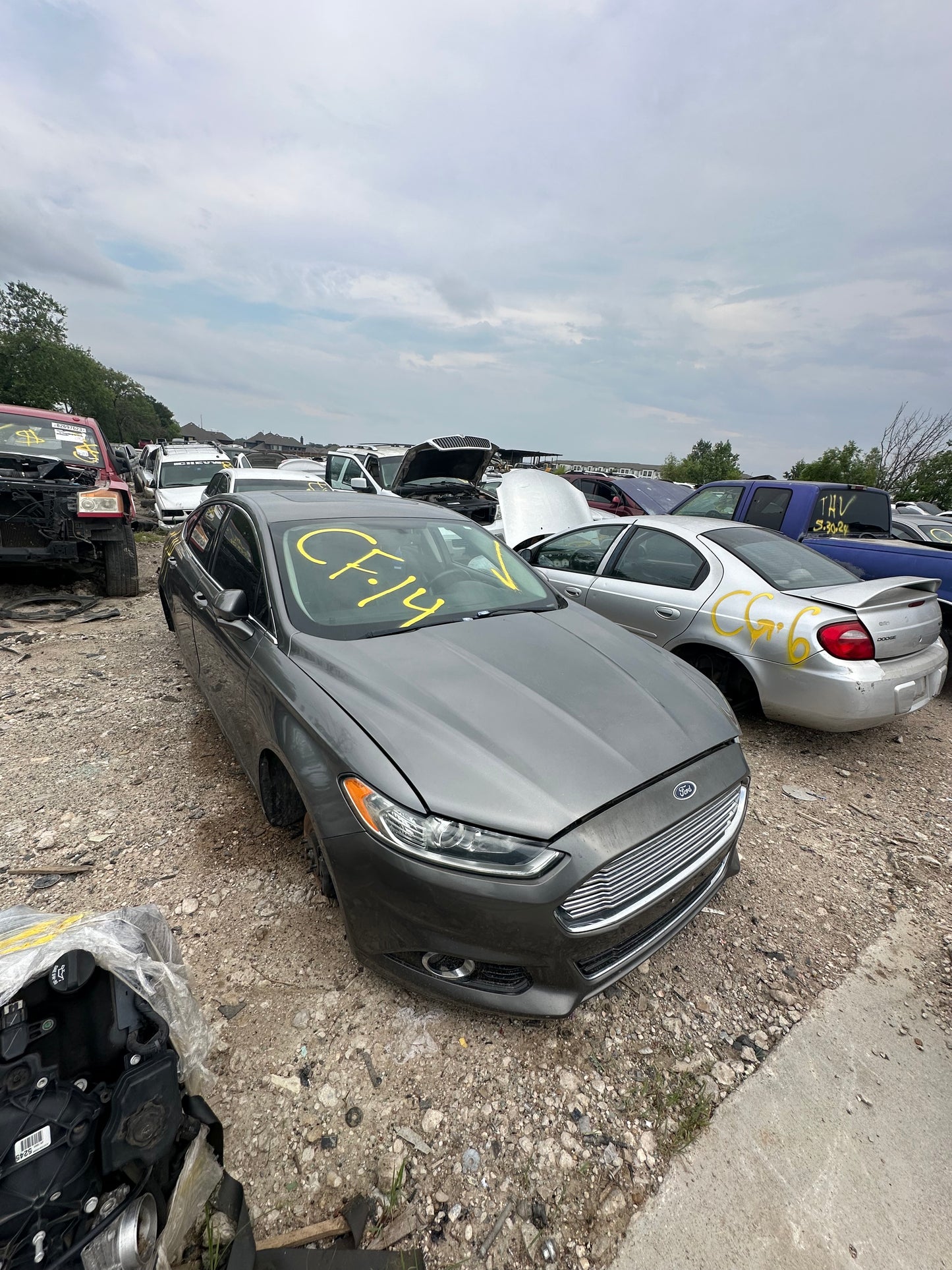 1/2 2013 - 2016 Ford Fusion | All Parts A - F | SKU #: 16184 CF-14