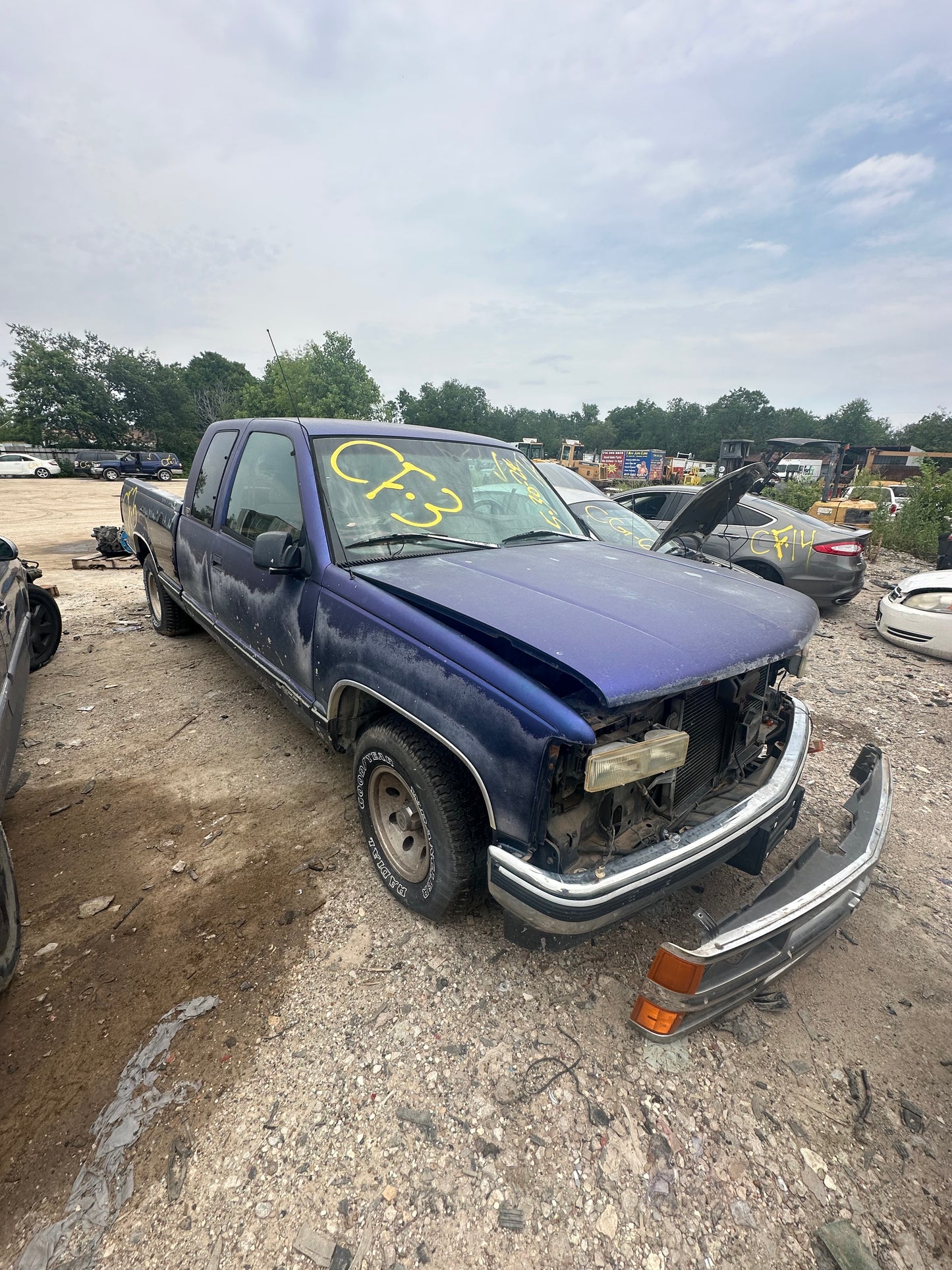 2/2 1994 - 1999 Chevy Silverado | All Parts G - Z | SKU #: 16173 CF-3