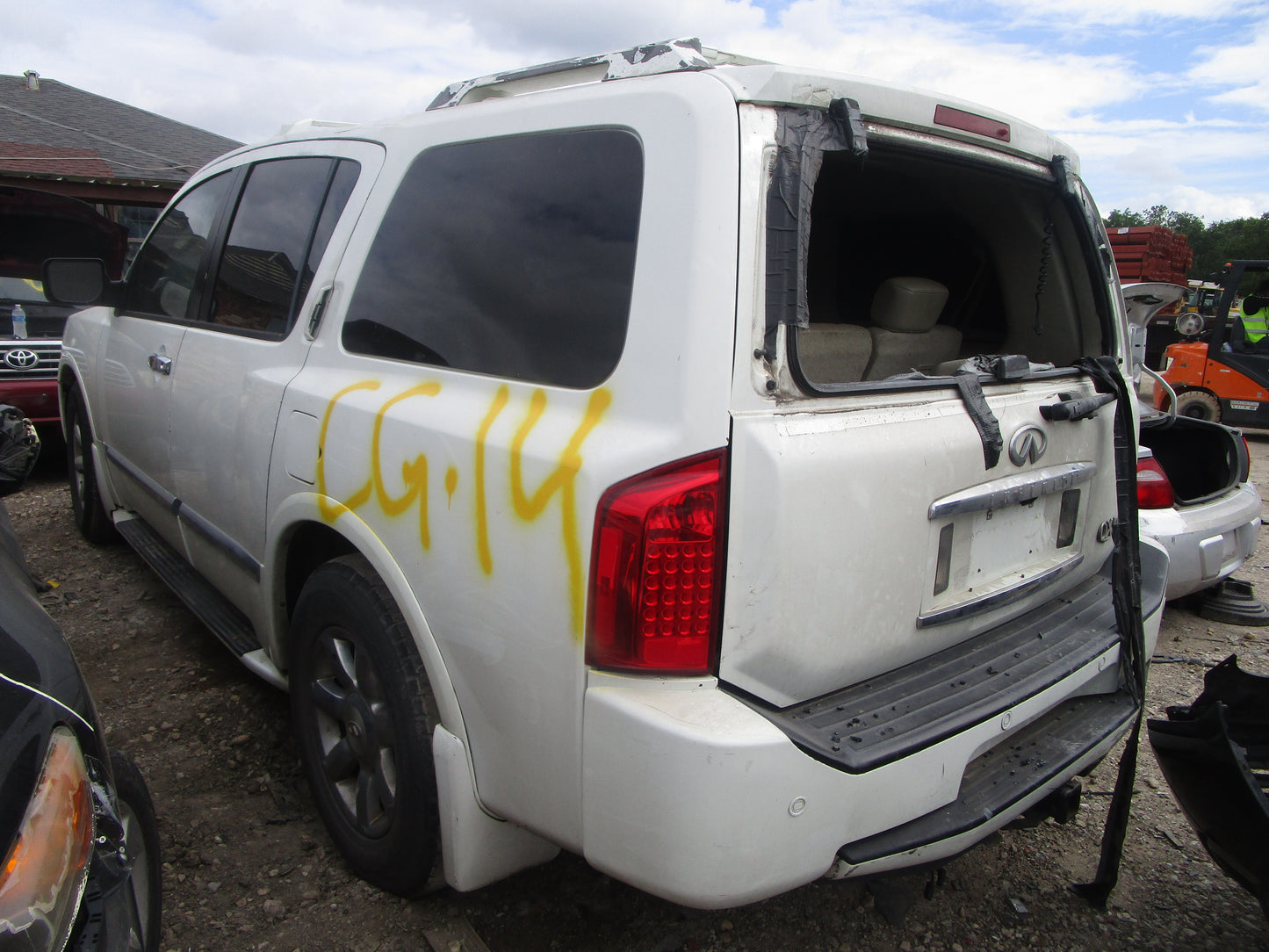 1/2 2004 - 2009 Infiniti QX56 | All Parts A - F | SKU #: 16194 CG-4