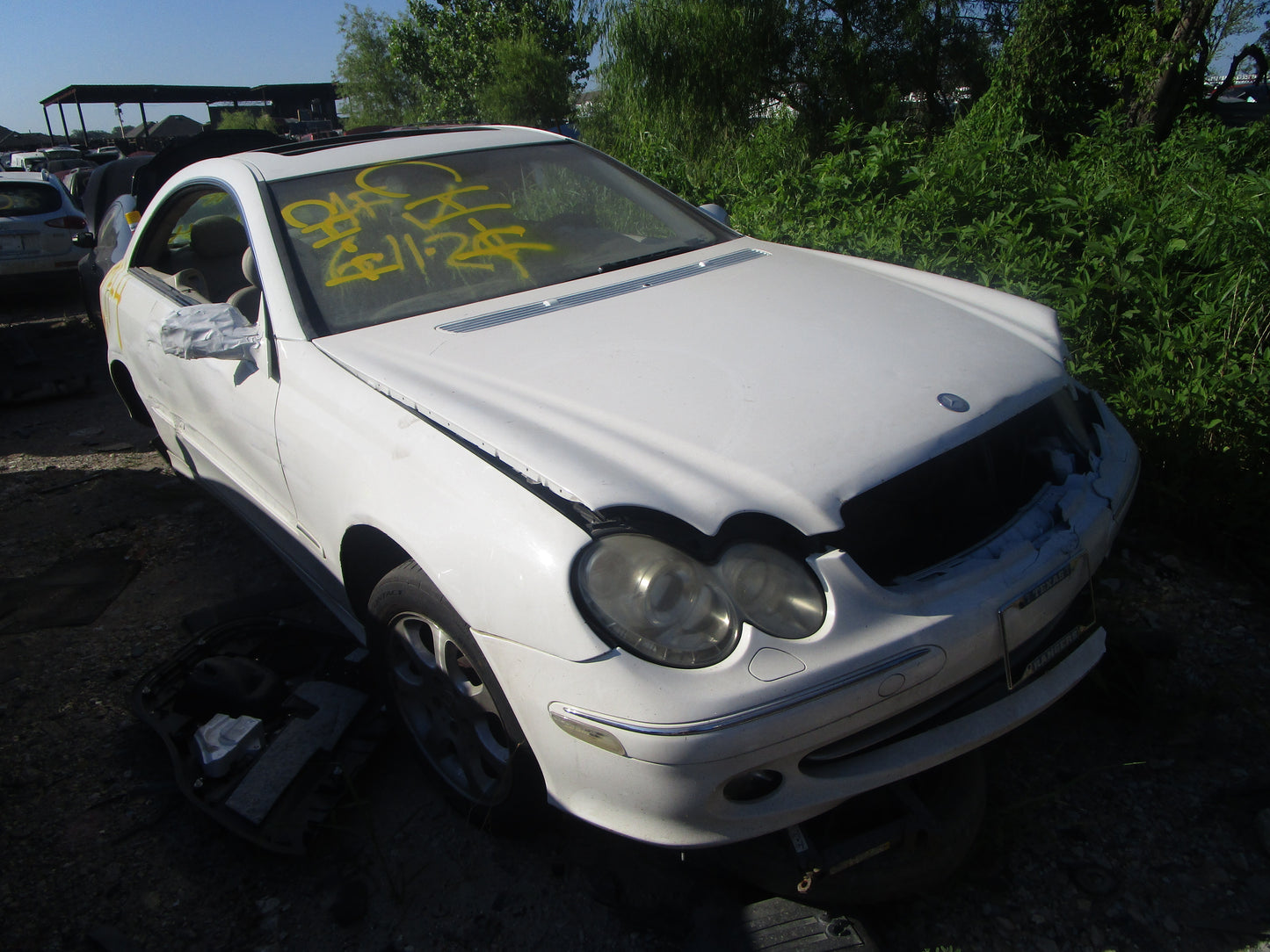 1/2 2003 - 2009 Mercedes CLK320 | All Parts A - F | SKU #: 16214 CH-4