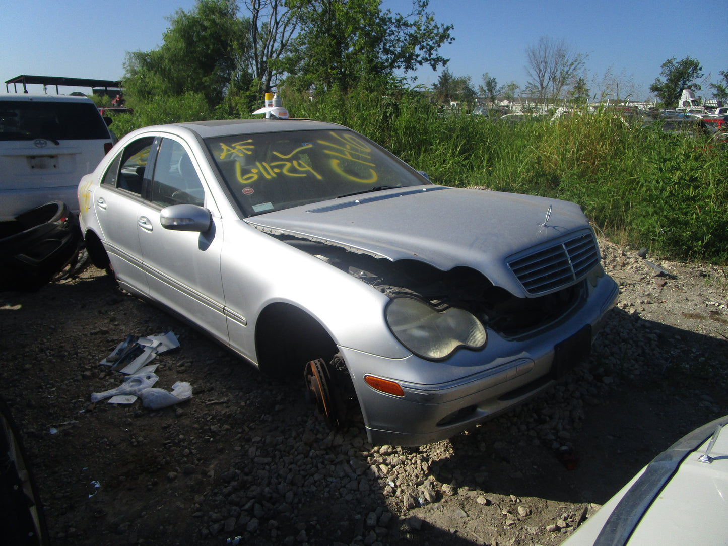 1/2 2001 - 2007 MERCEDES C320 | All Parts A - F | SKU #:16216 CH-6