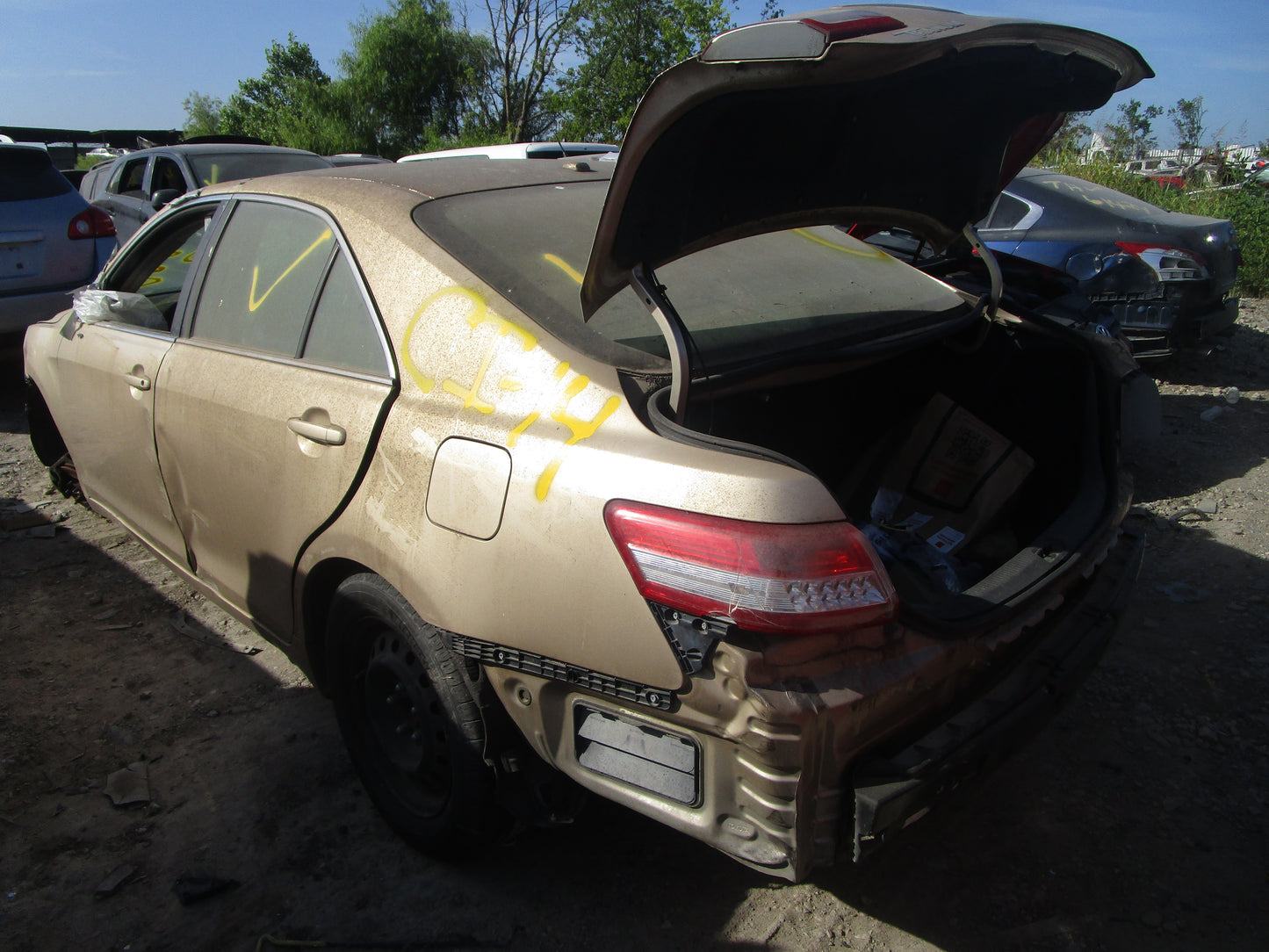 1/2 2007 - 2011 Toyota Camry  | All Parts A - F | SKU #: 16244 CI-14