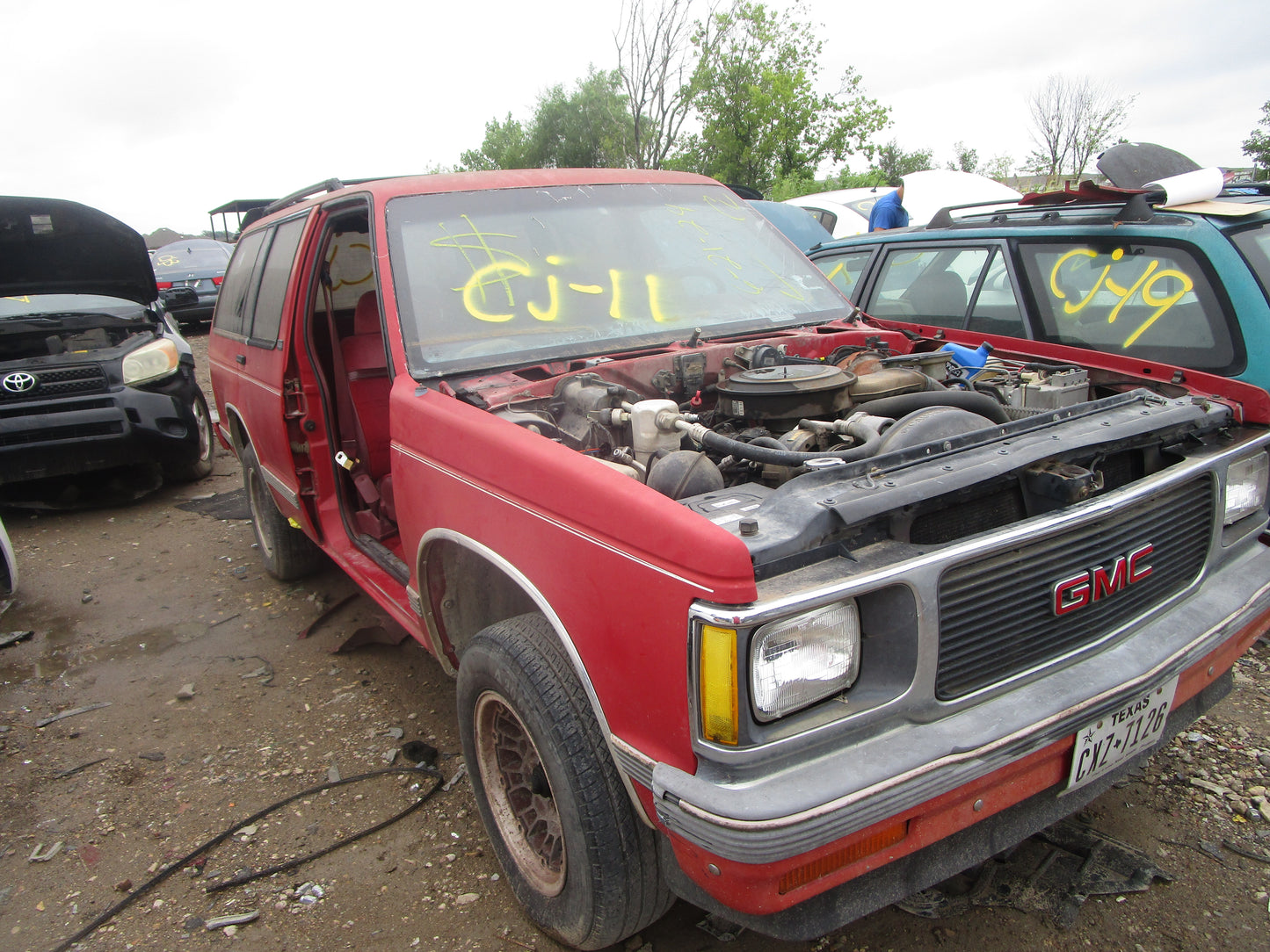 1/2 1992 GMC Jimmy | All Parts A - F | SKU #:16261  CJ-11