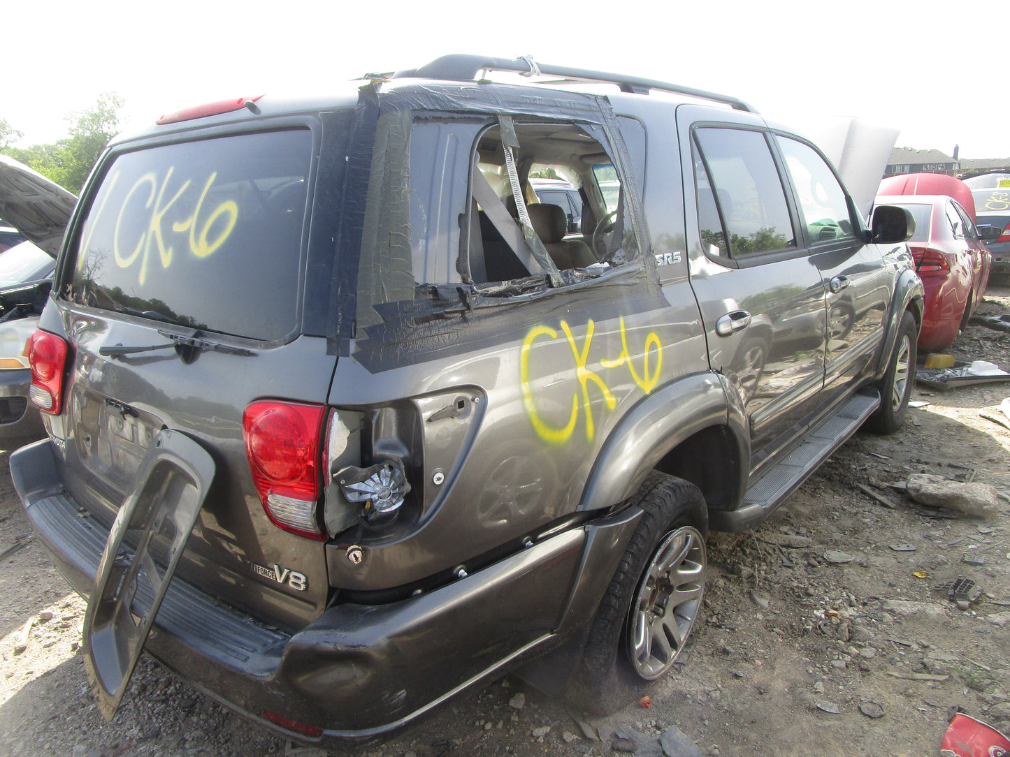 1/2 2001 - 2007 Toyota Sequoia | All Parts G - Z | SKU #:16276 CK-6