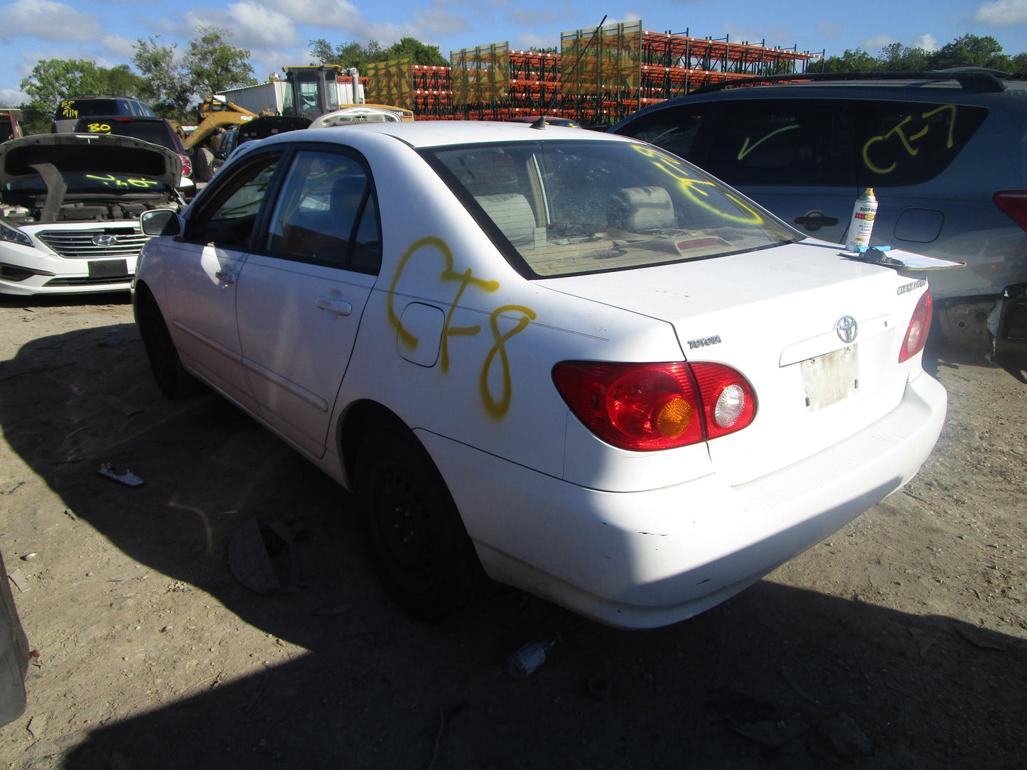 2/2 2003 - 2008 Toyota Corolla | All Parts A - F | SKU #:16458 CT-8