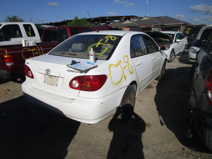 2/2 2003 - 2008 Toyota Corolla | All Parts A - F | SKU #:16458 CT-8