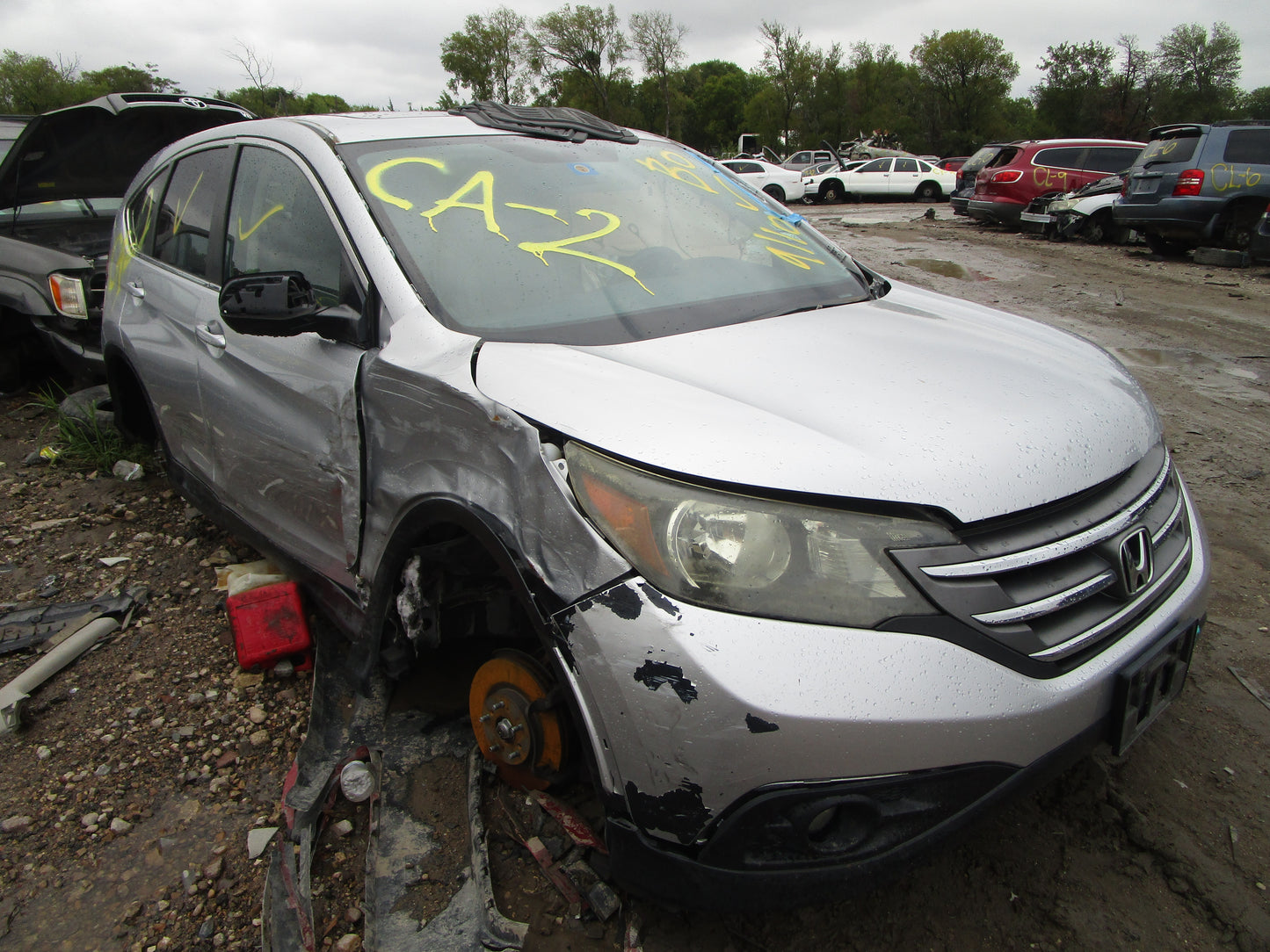 1/2 2012 - 2016 Honda CR-V | All Parts A - F | SKU #: 16472 CA-2