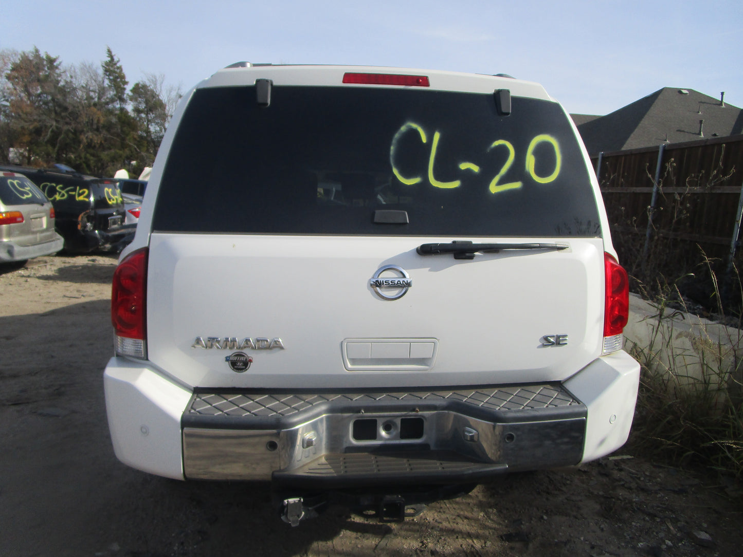 1/2 2004 - 2007 Nissan Armada | All Parts A - F | SKU #: 16710 CL-20