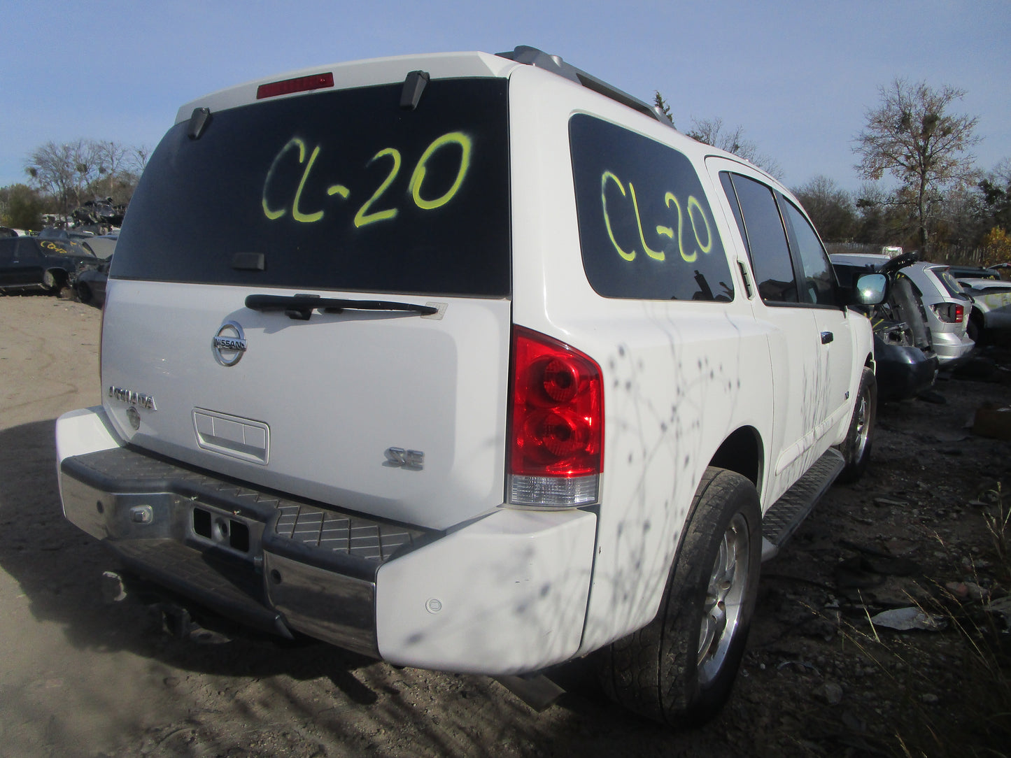 1/2 2004 - 2007 Nissan Armada | All Parts A - F | SKU #: 16710 CL-20