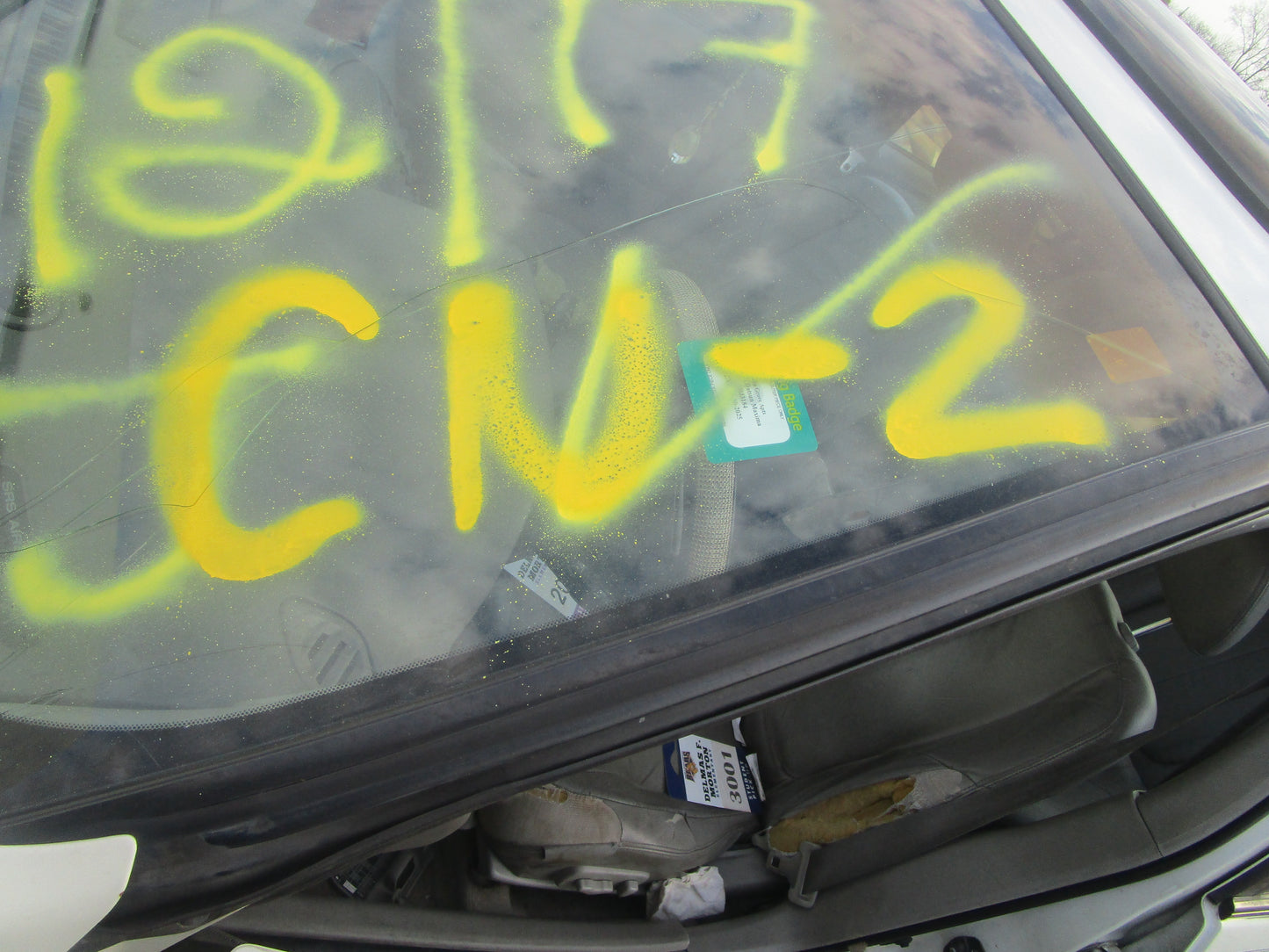 2/2 2000 - 2003 Nissan Maxima SE | All Parts G - Z | SKU #:16732 CN-2