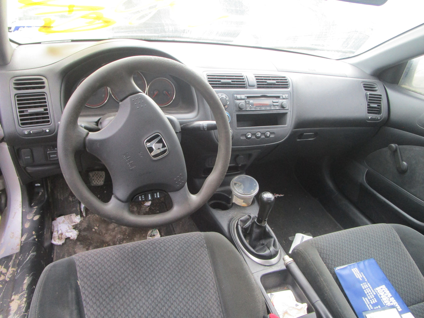 1/2 2001 - 2005 Honda Civic | All Parts A - F | SKU #:16731 CN-1