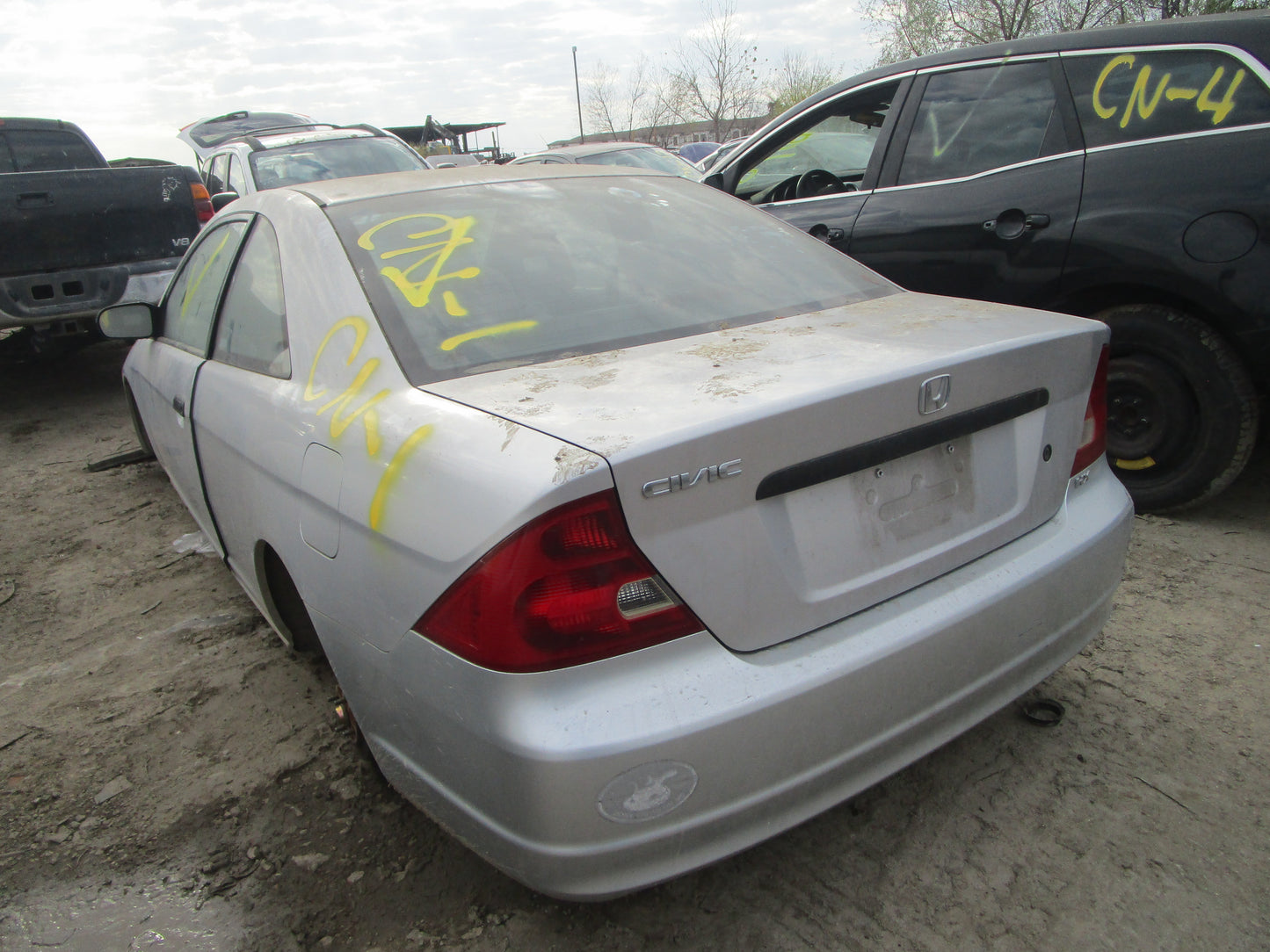 1/2 2001 - 2005 Honda Civic | All Parts A - F | SKU #:16731 CN-1