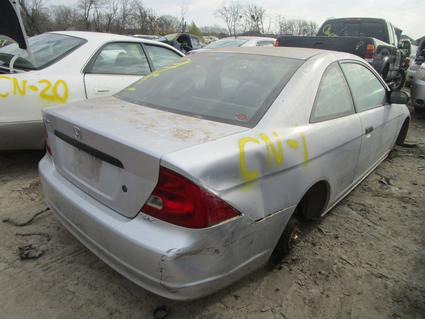 1/2 2001 - 2005 Honda Civic | All Parts A - F | SKU #:16731 CN-1