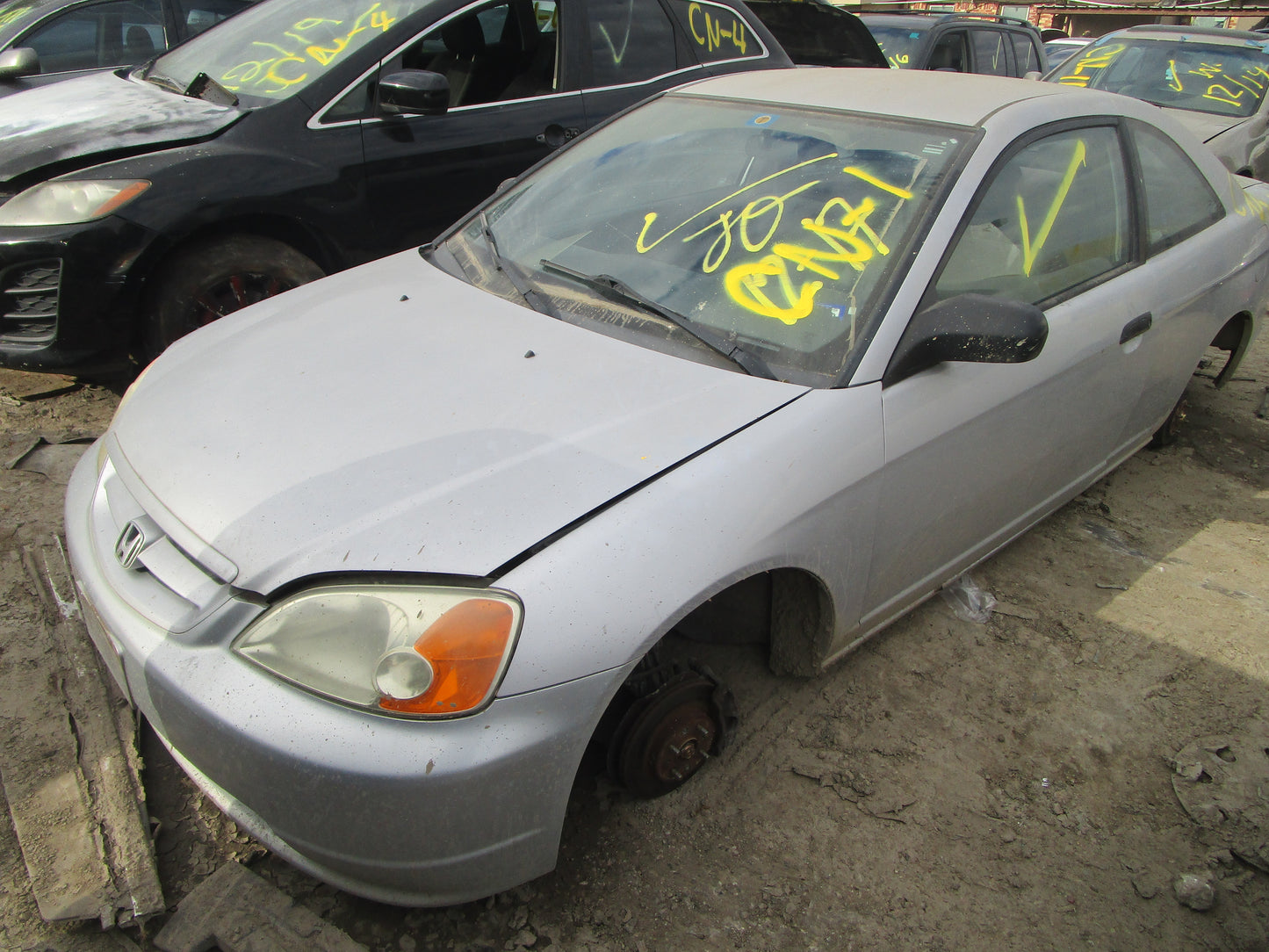 1/2 2001 - 2005 Honda Civic | All Parts A - F | SKU #:16731 CN-1