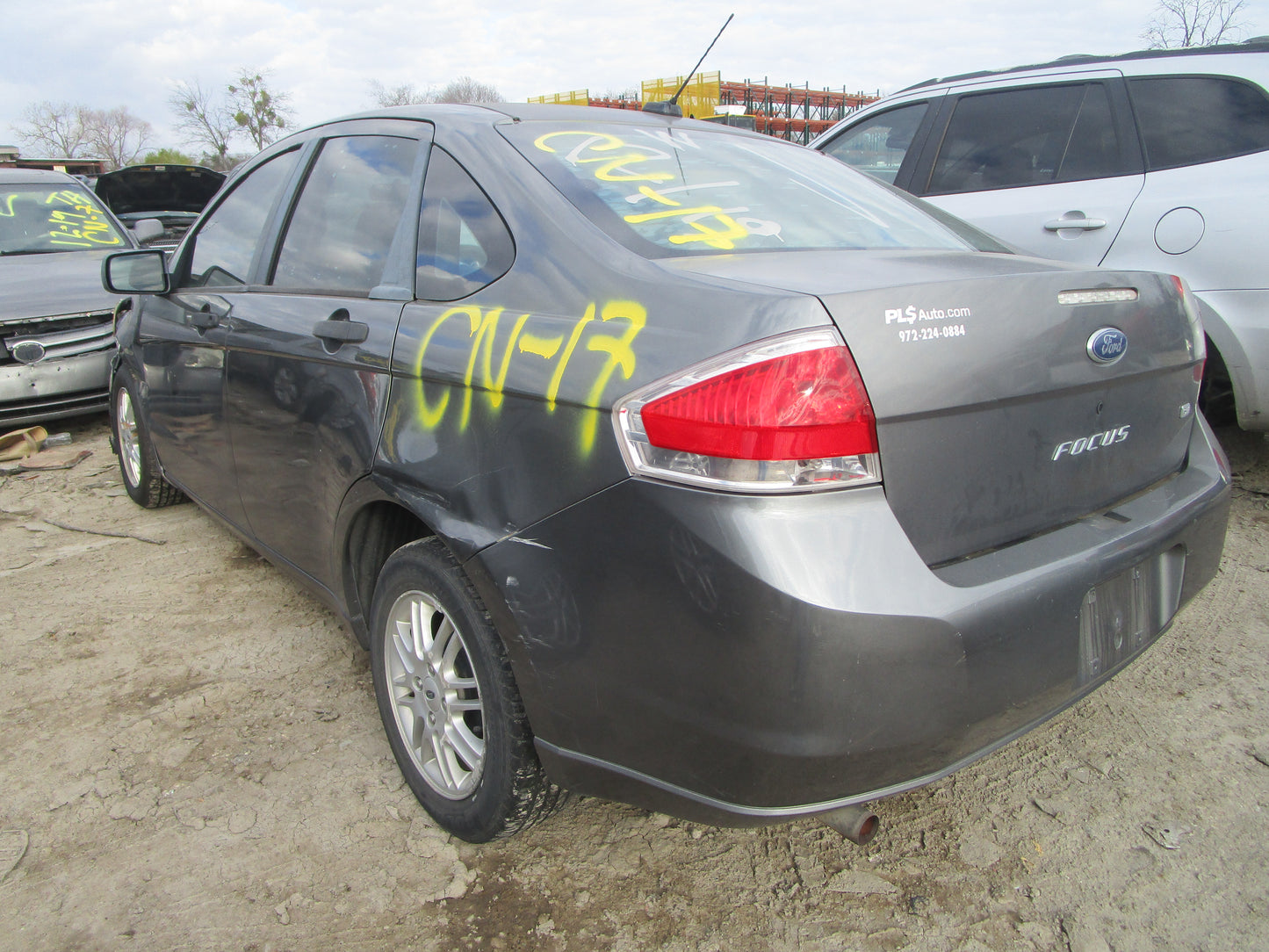 1/2 2008 - 2011 Ford Focus  SE  | All Parts A - F | SKU #:16747 CN-17