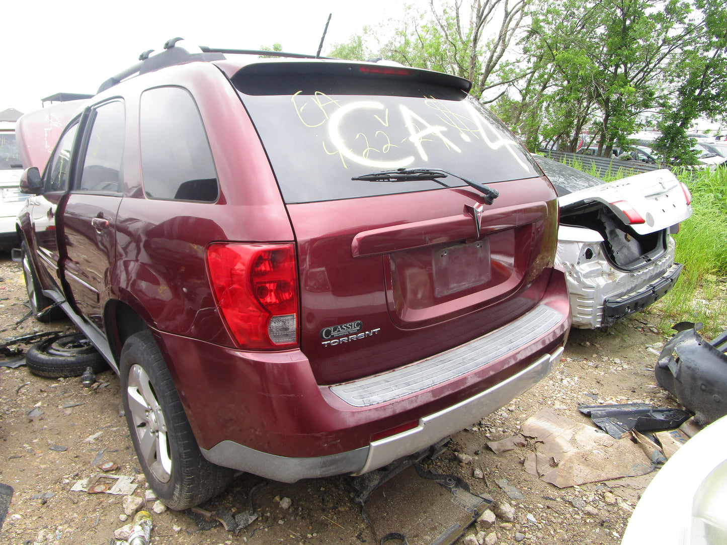 2007 PONTIAC TORRENT - PARTING OUT - CA-4 - STK# 16074