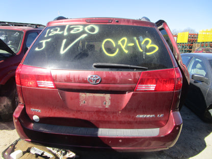 1/2 2004 - 2010 Toyota Sienna  | All Parts A - F | SKU #:16783 CP-13