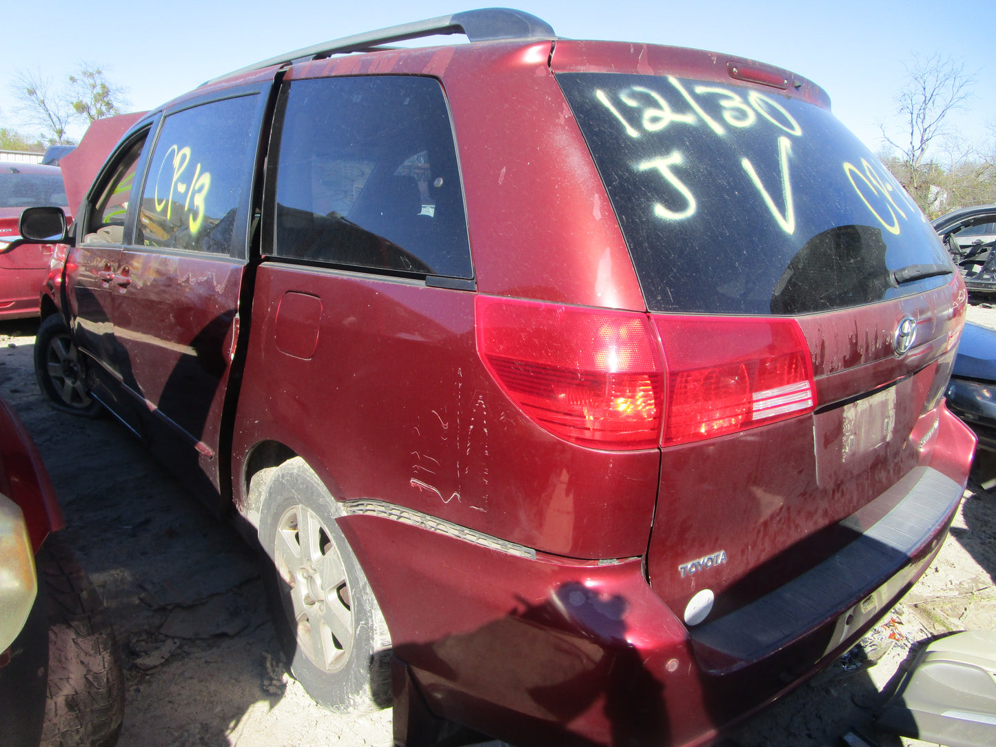1/2 2004 - 2010 Toyota Sienna  | All Parts A - F | SKU #:16783 CP-13
