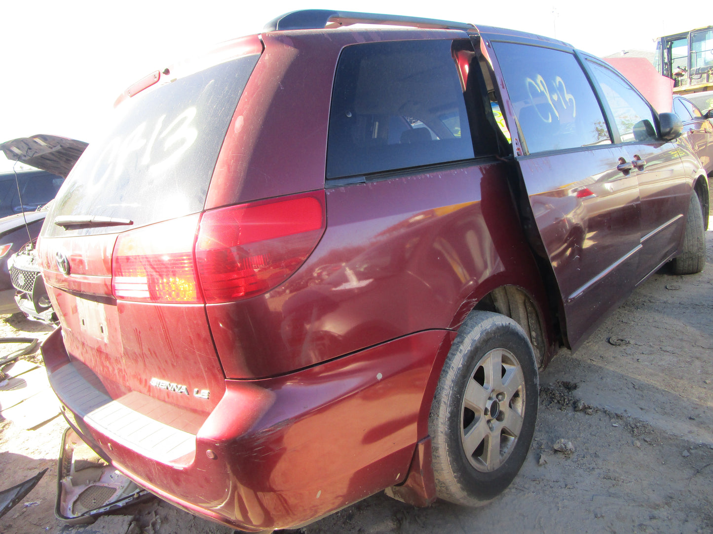 1/2 2004 - 2010 Toyota Sienna  | All Parts A - F | SKU #:16783 CP-13
